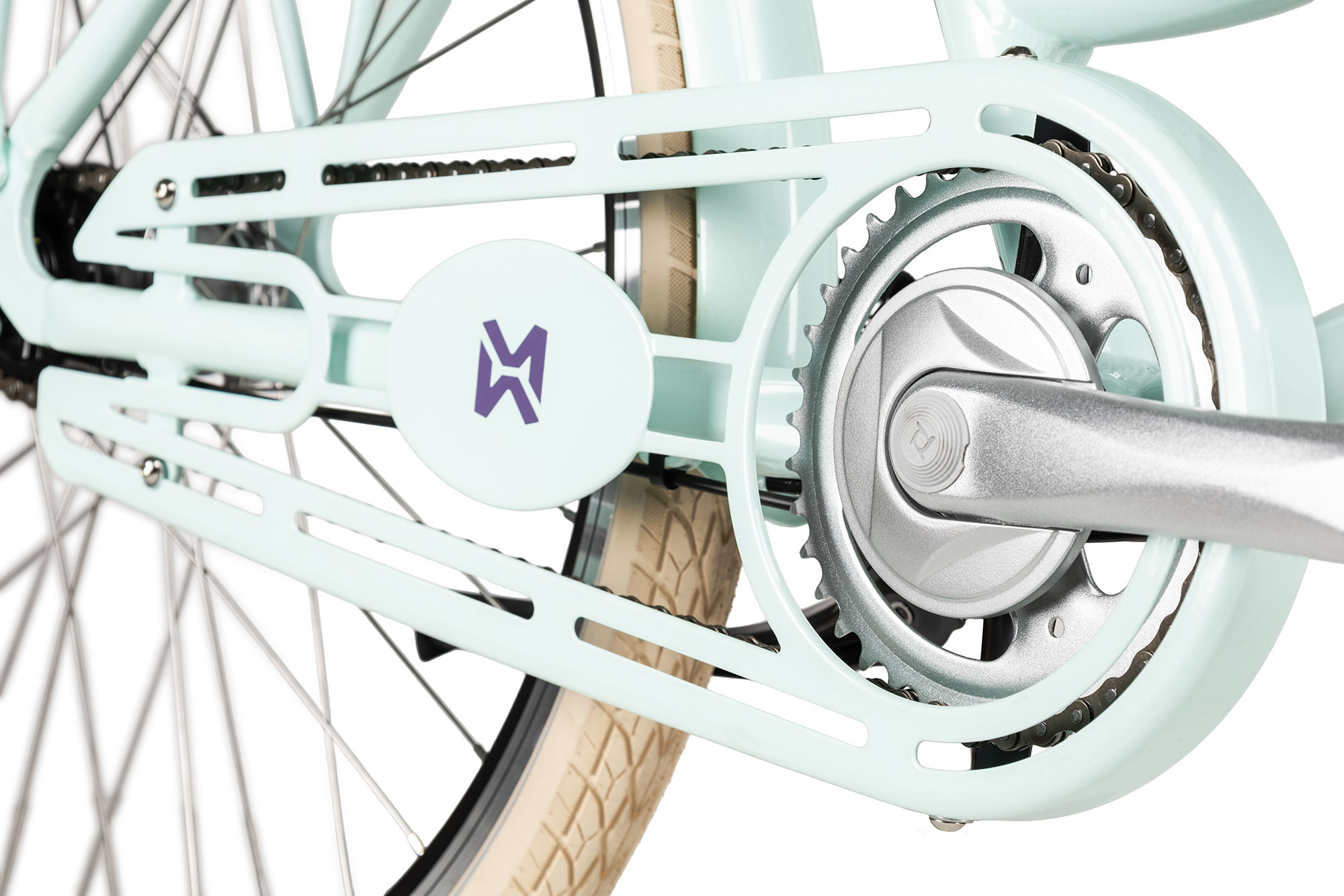 Maxim EMMA 26 7 Wave 45 cm | sheen mint/grey