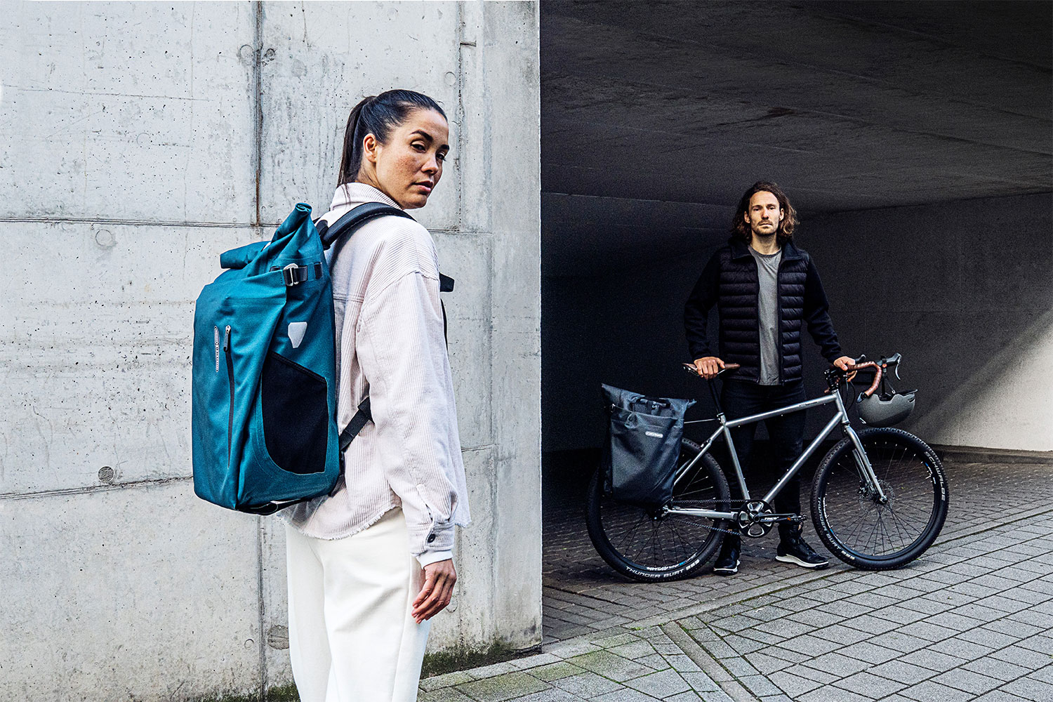 Ortlieb Vario PS QL2.1 Rucksack 26 Liter | petrol