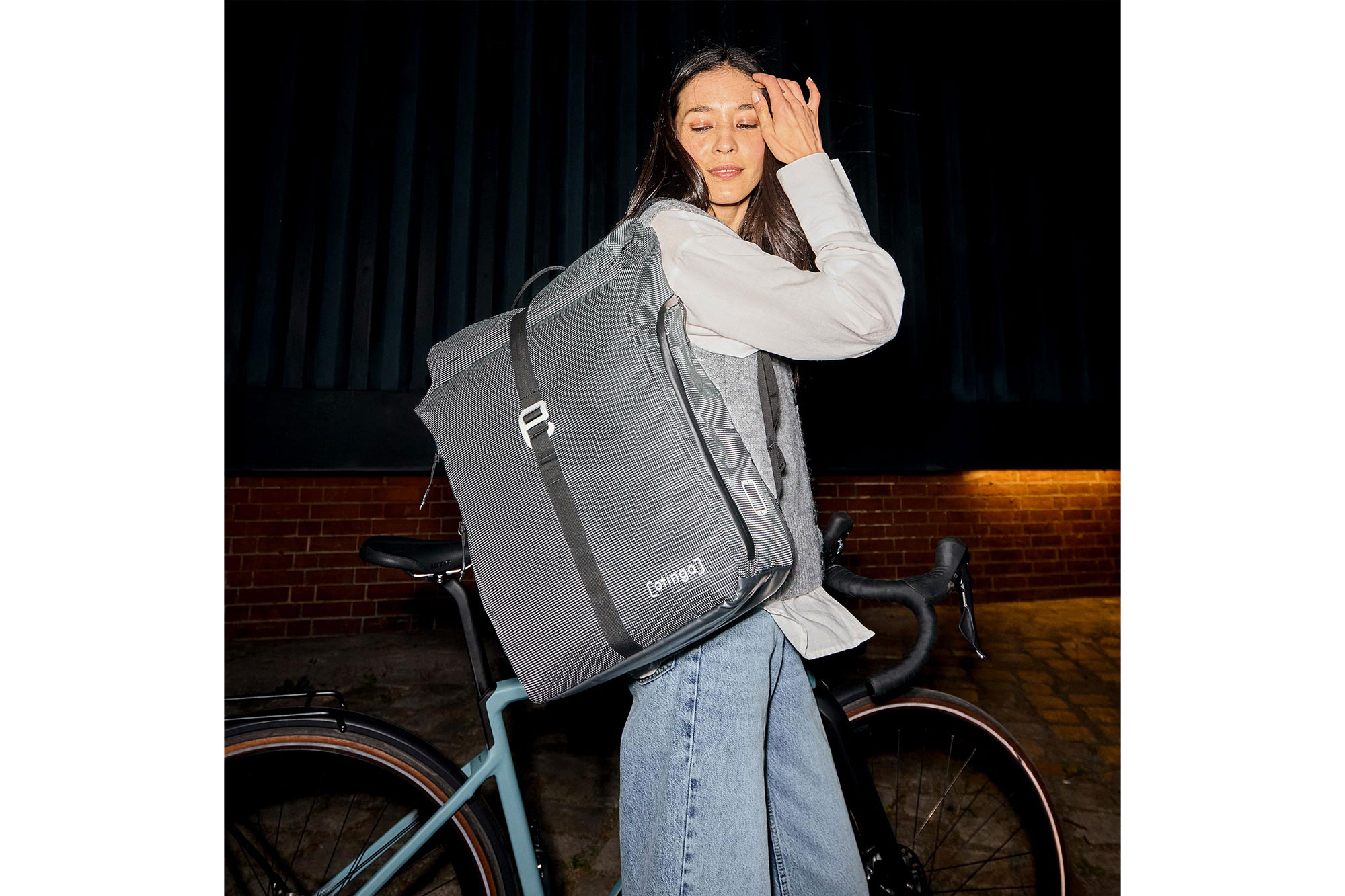 otinga Flip Reflective V3 Rucksack-Fahrradtasche 