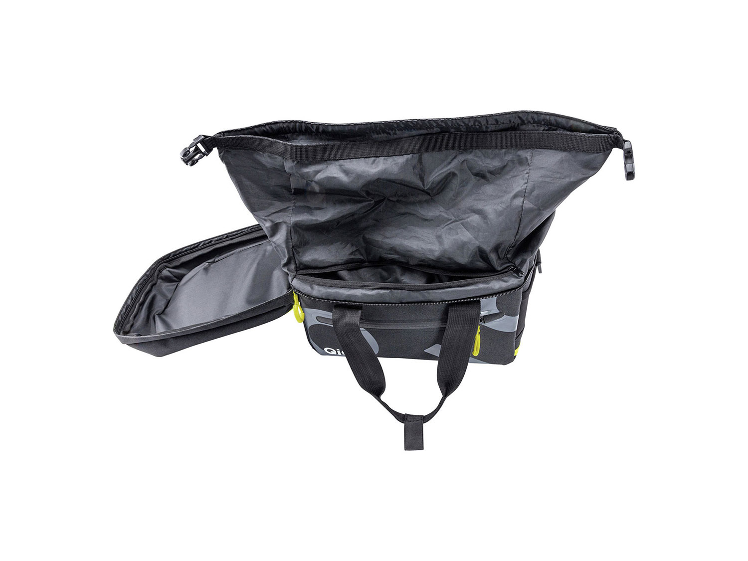QIO Noah Gepäckträgertasche MIK 7 Liter | schwarz