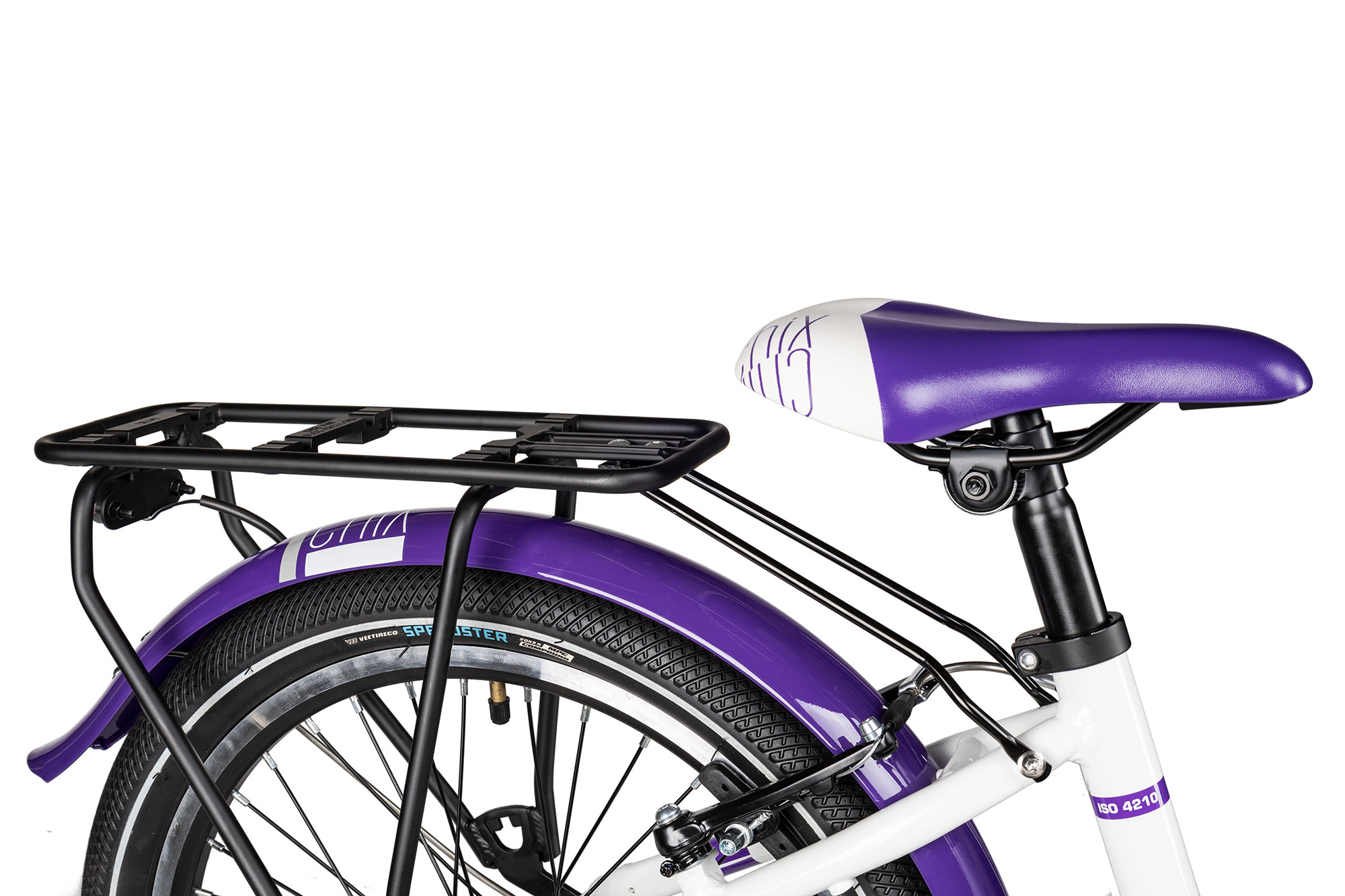 SCool chiX twin alloy 20-7 28 cm | white/violet | 20 Zoll
