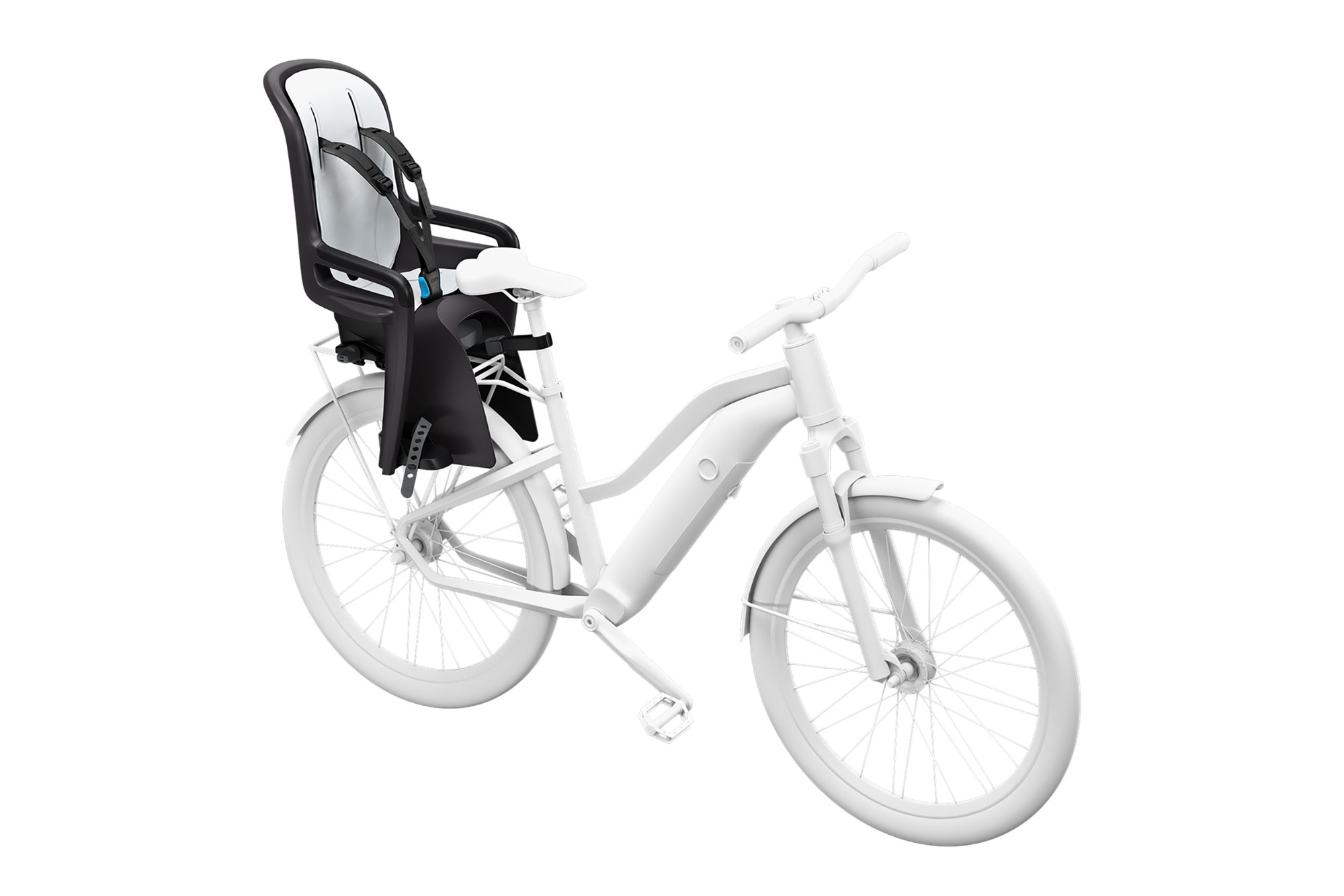 Thule RideAlong II Kindersitz Gepäckträger dark grey