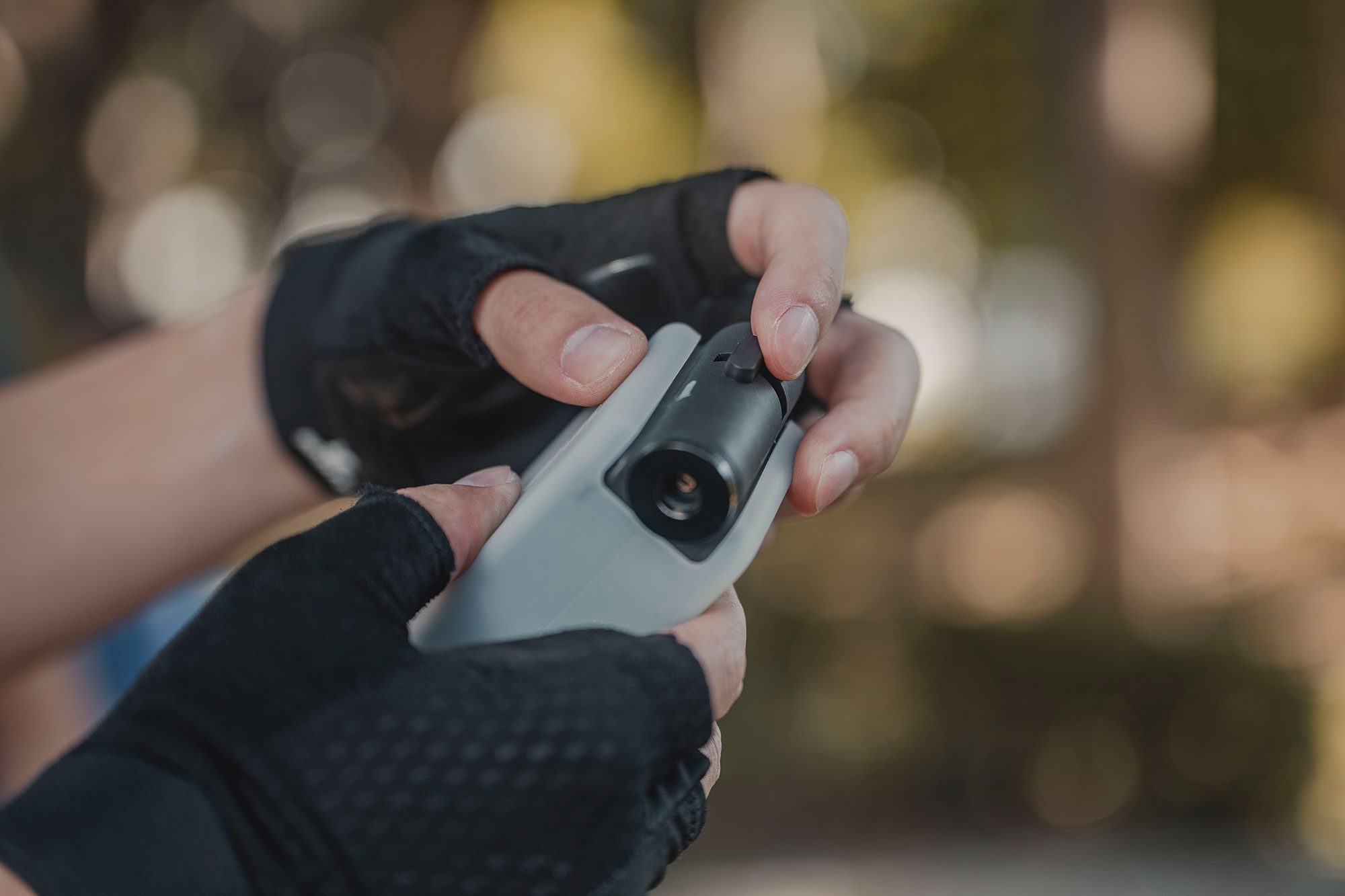 Topeak E-Booster Digital Pumpe schwarz