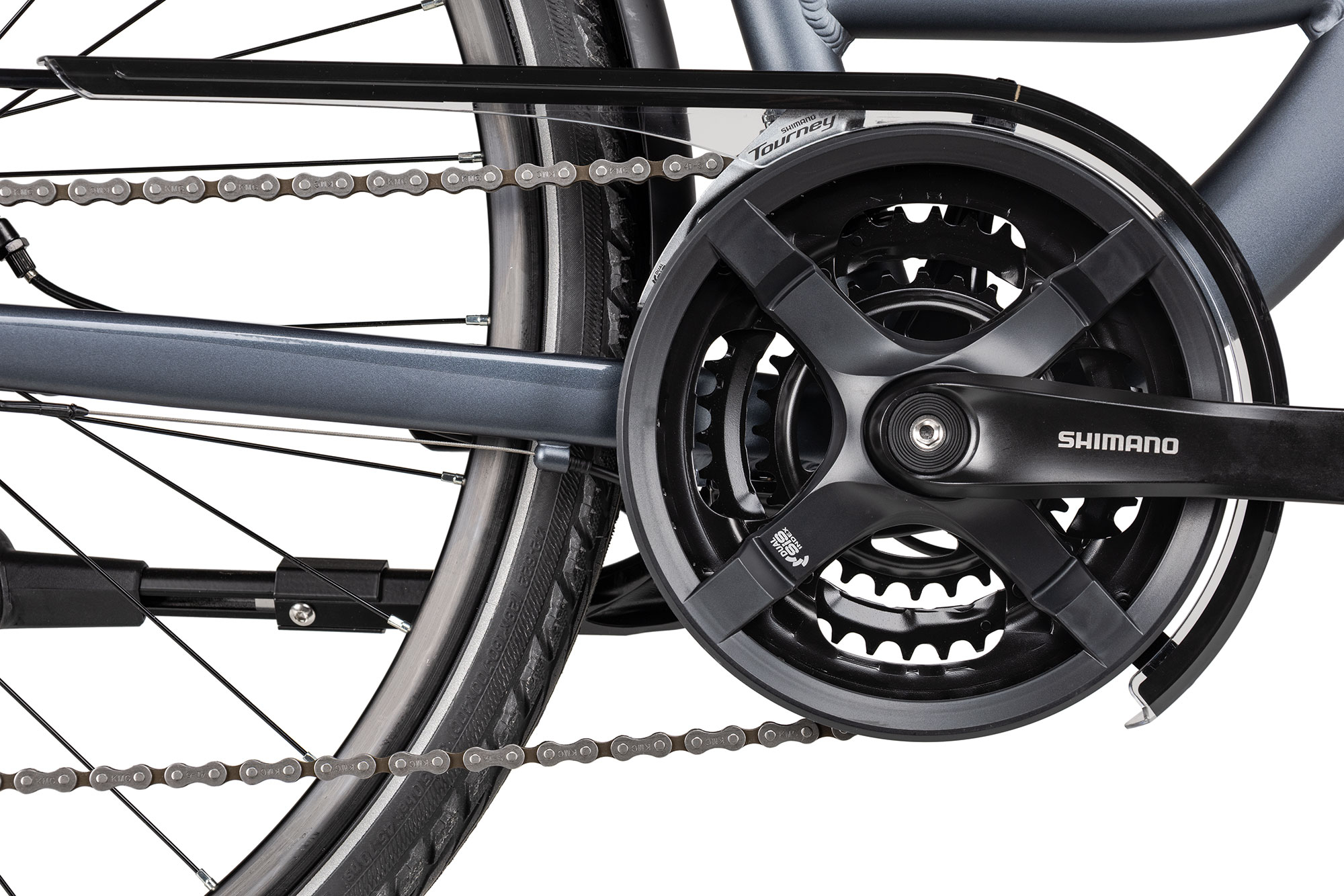 2R Manufaktur TRS GO Wave 51 cm | dark grey matt/grey black matt
