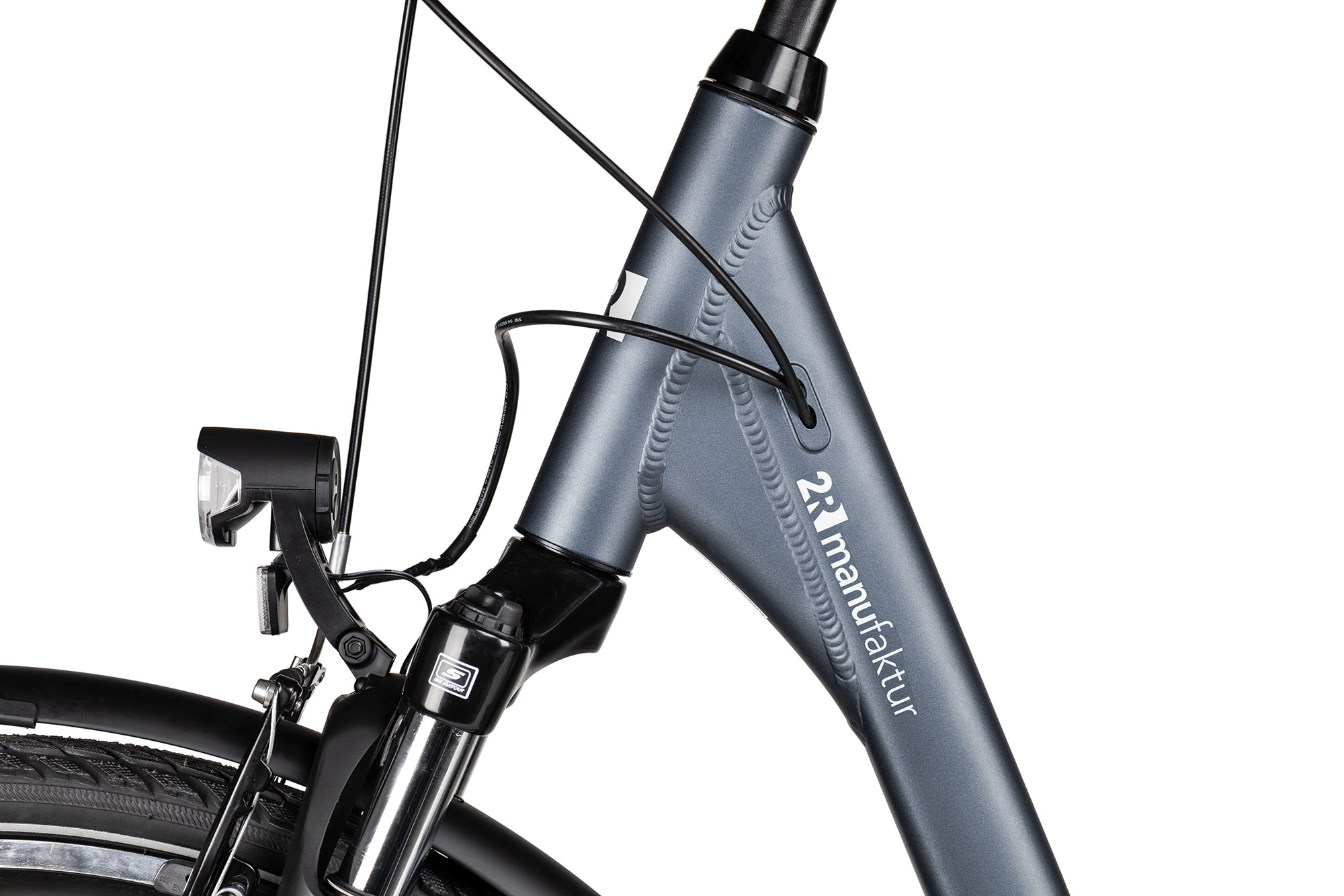 2R Manufaktur TRS NEX Wave 56 cm | dark grey matt/grey black matt