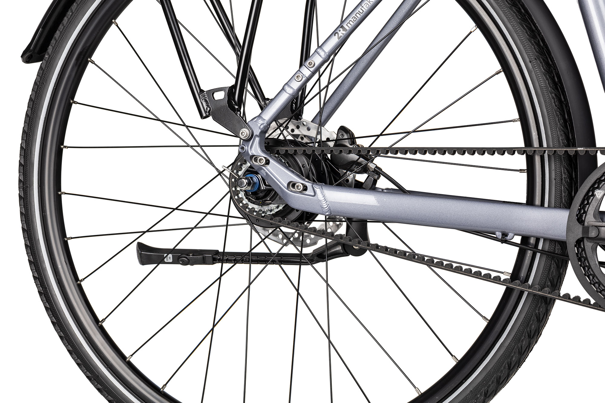 2R Manufaktur TRX TWO Trapez 56 cm | metallic dark grey