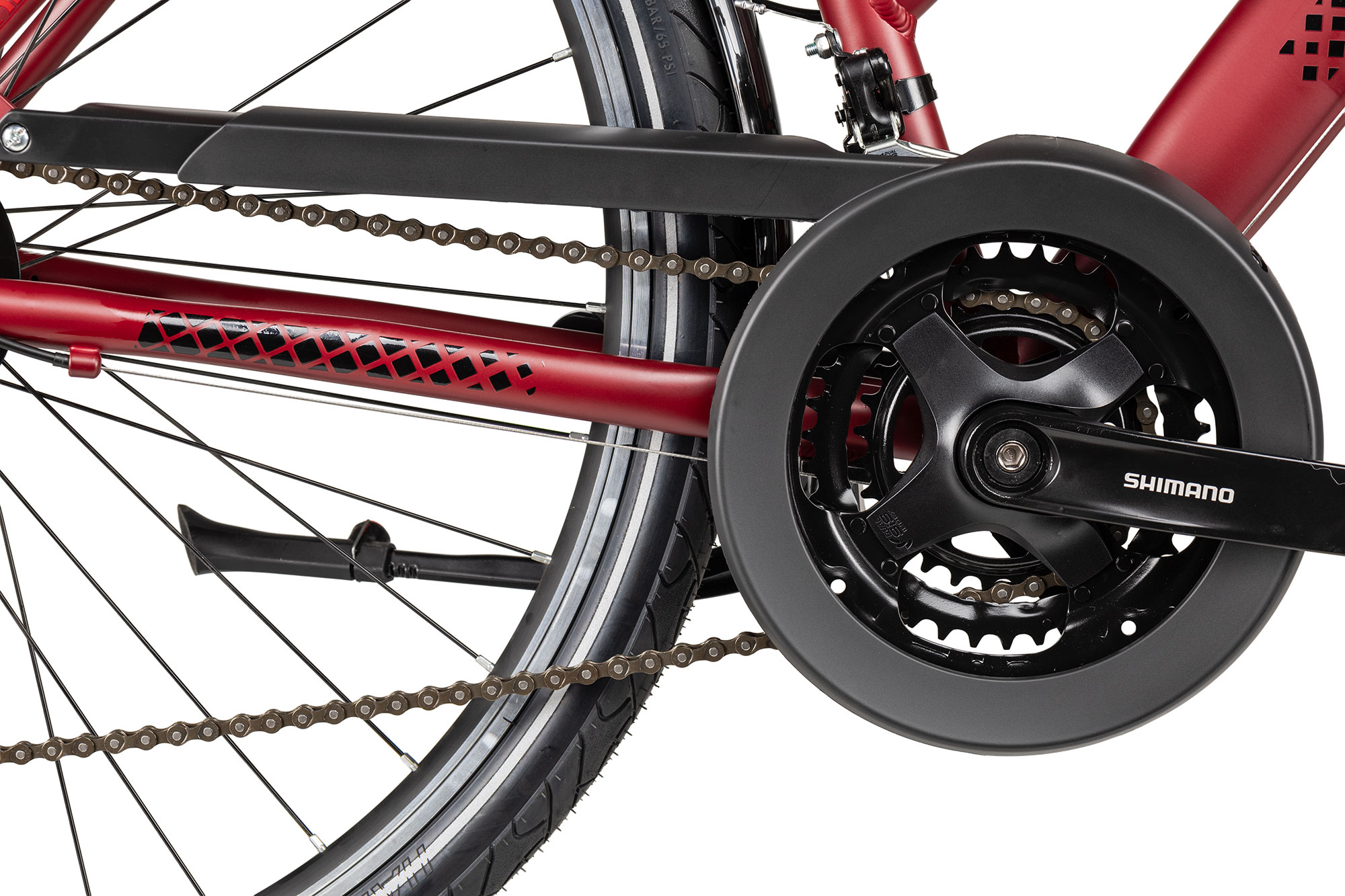 Adler Verona Trapez 50 cm | cherryred matt