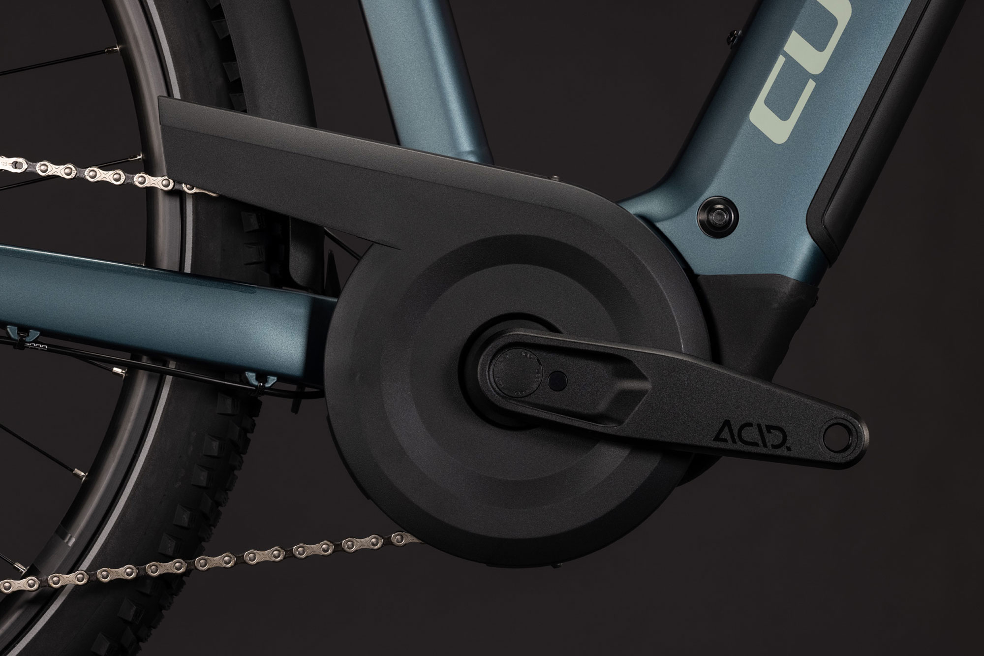 Cube Nuride Hybrid Pro 800 Trapez 2027 46 cm | deepteal´n´blue