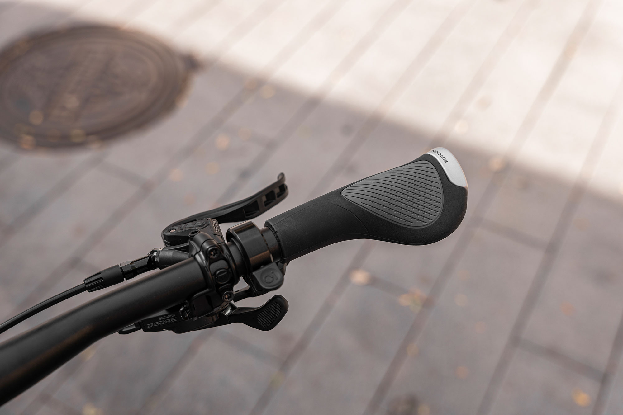 Ergon GP1 Evo Performance Comfort Griffe L | schwarz grau