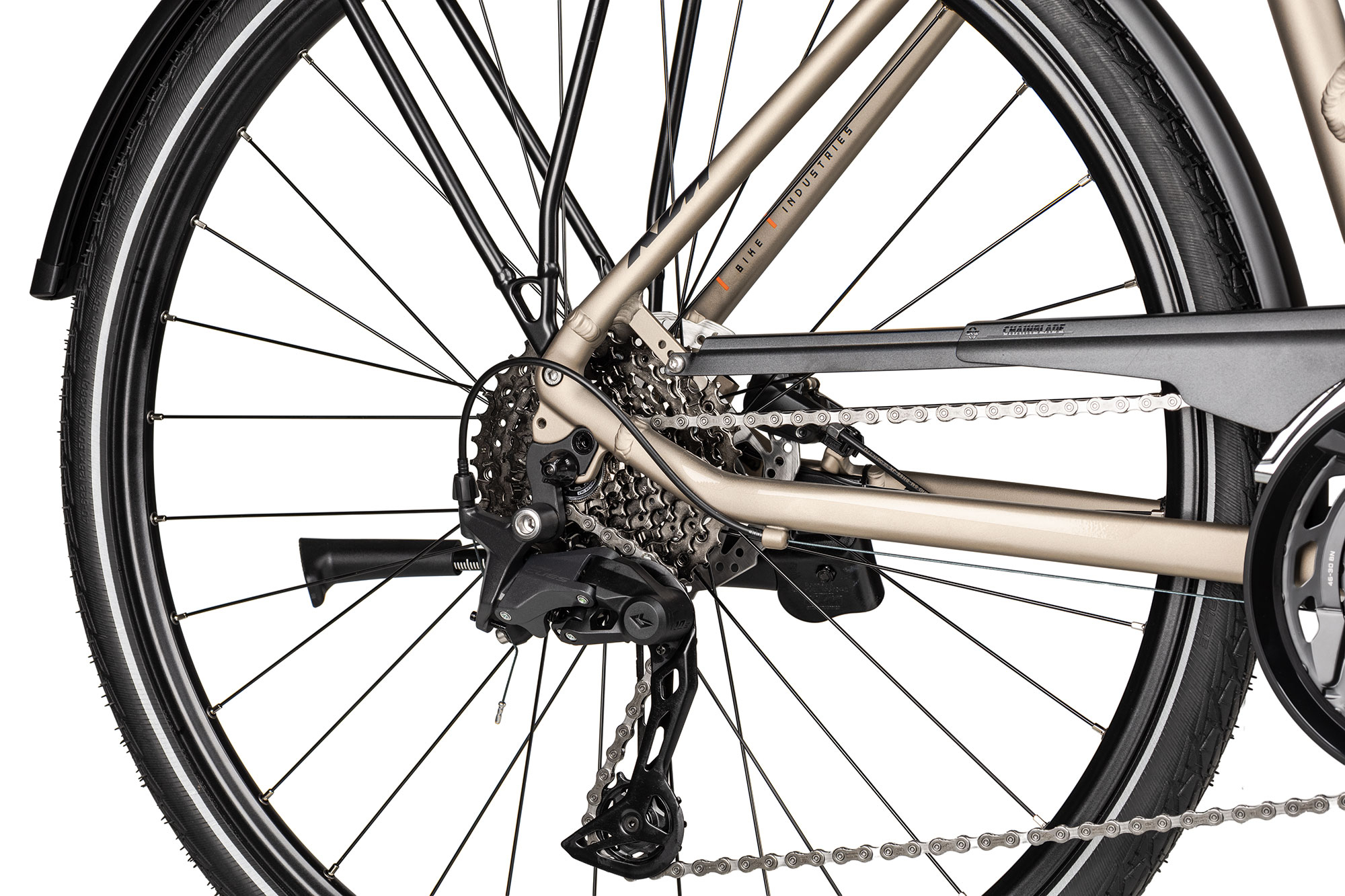 KTM Life Conquest Trapez 2027 46 cm | platin bronze matt/black orange