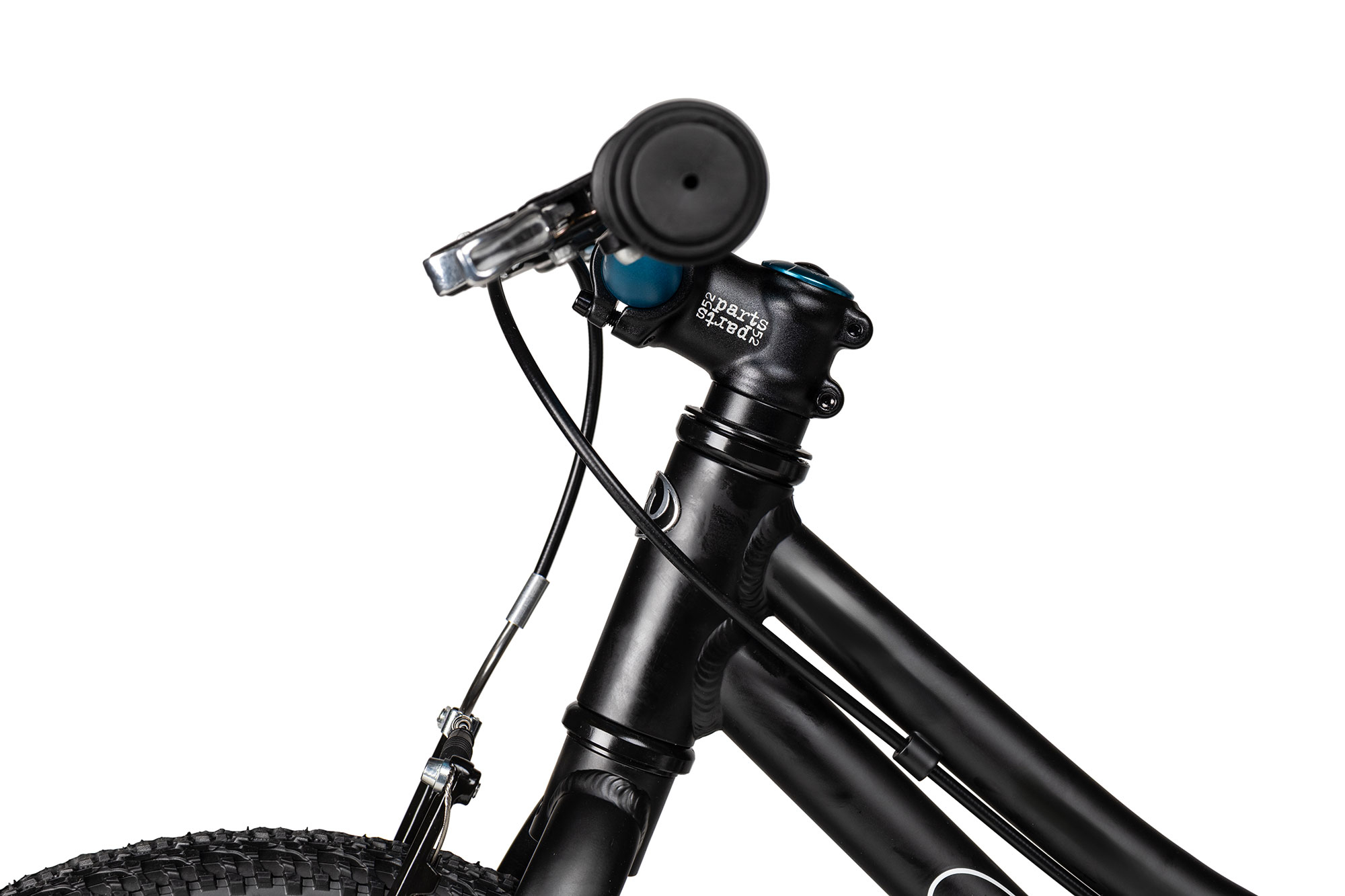 KUbikes 16S MTB 18 cm | schwarz/laser blue