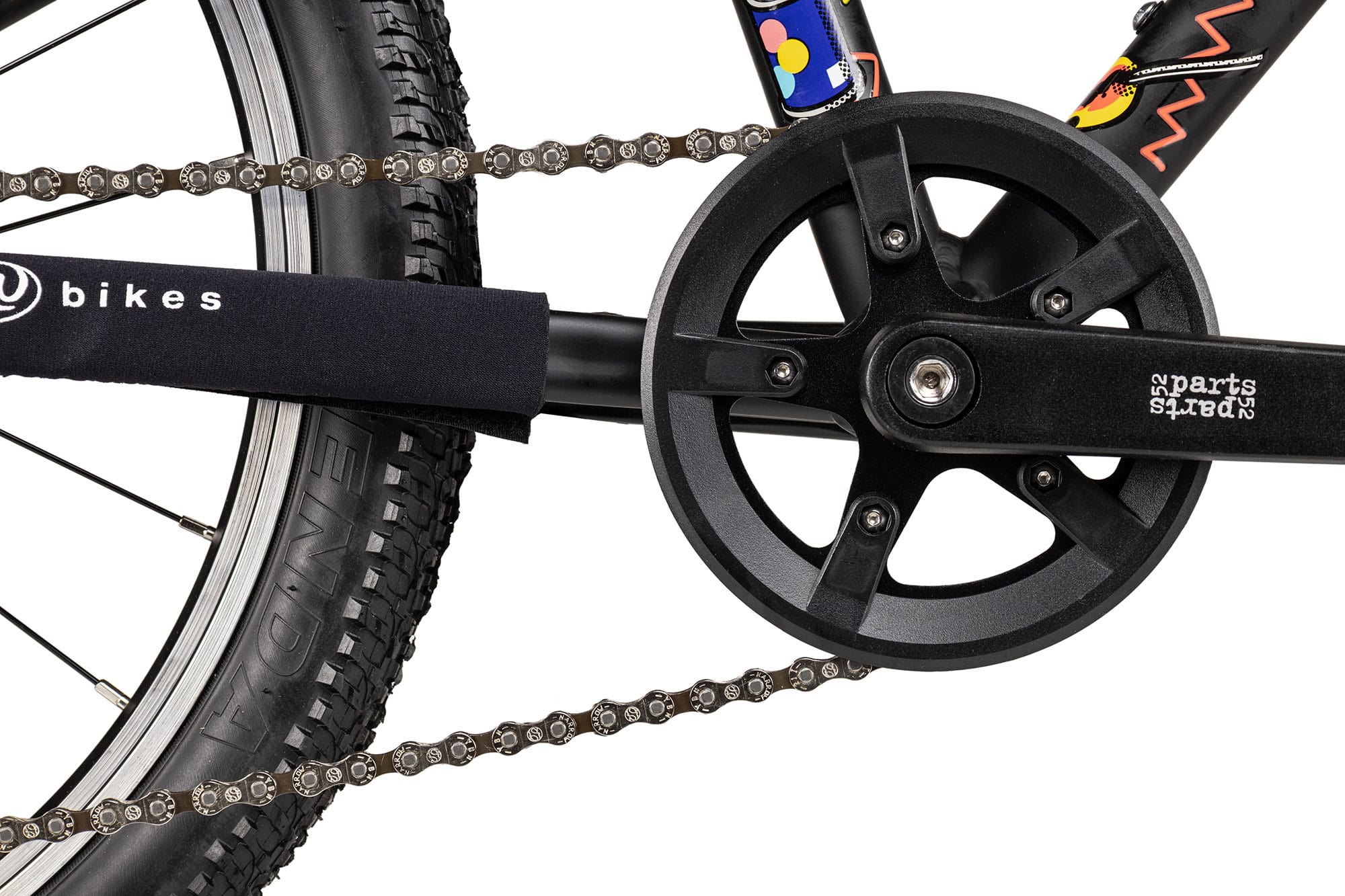 KUbikes 20 MTB 26 cm | schwarz/comic