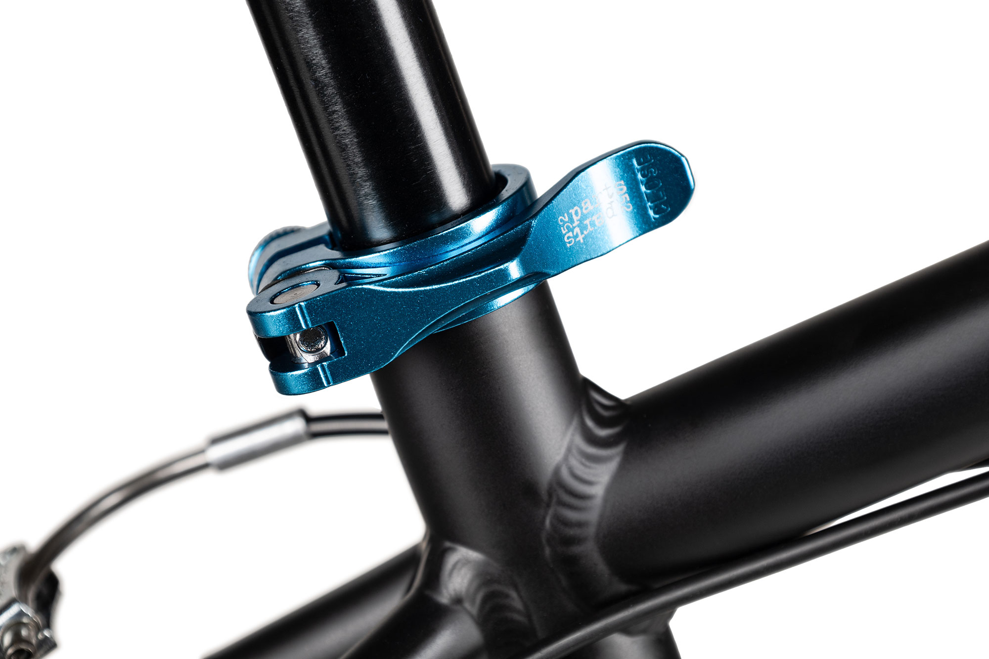 KUbikes 24 MTB 33 cm | schwarz/laser blue