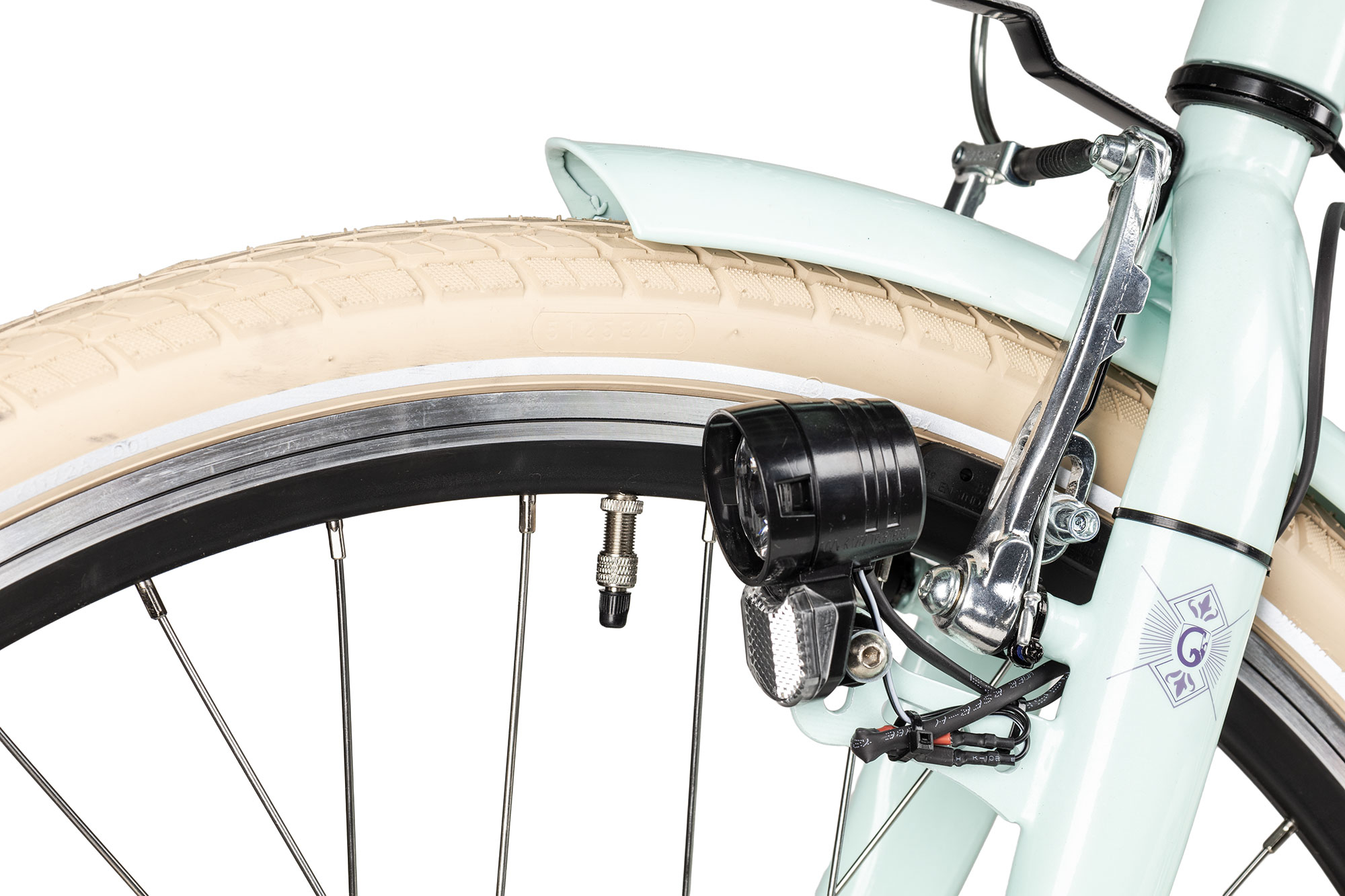 Maxim EMMA 26 7 Wave 45 cm | sheen mint/grey