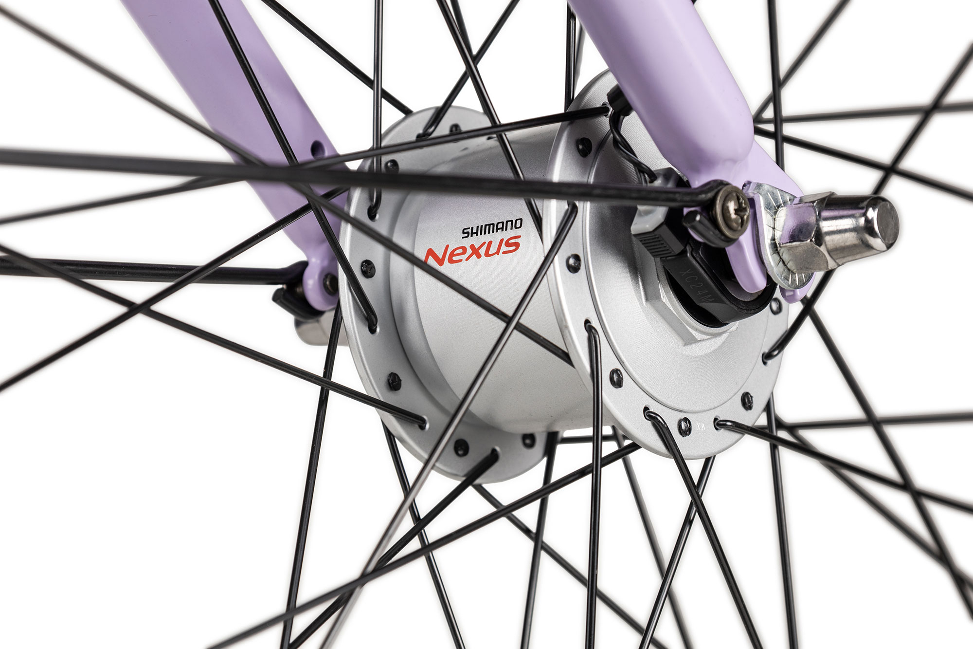 Maxim Luna 26-7 36 cm | lead crystal/lavender