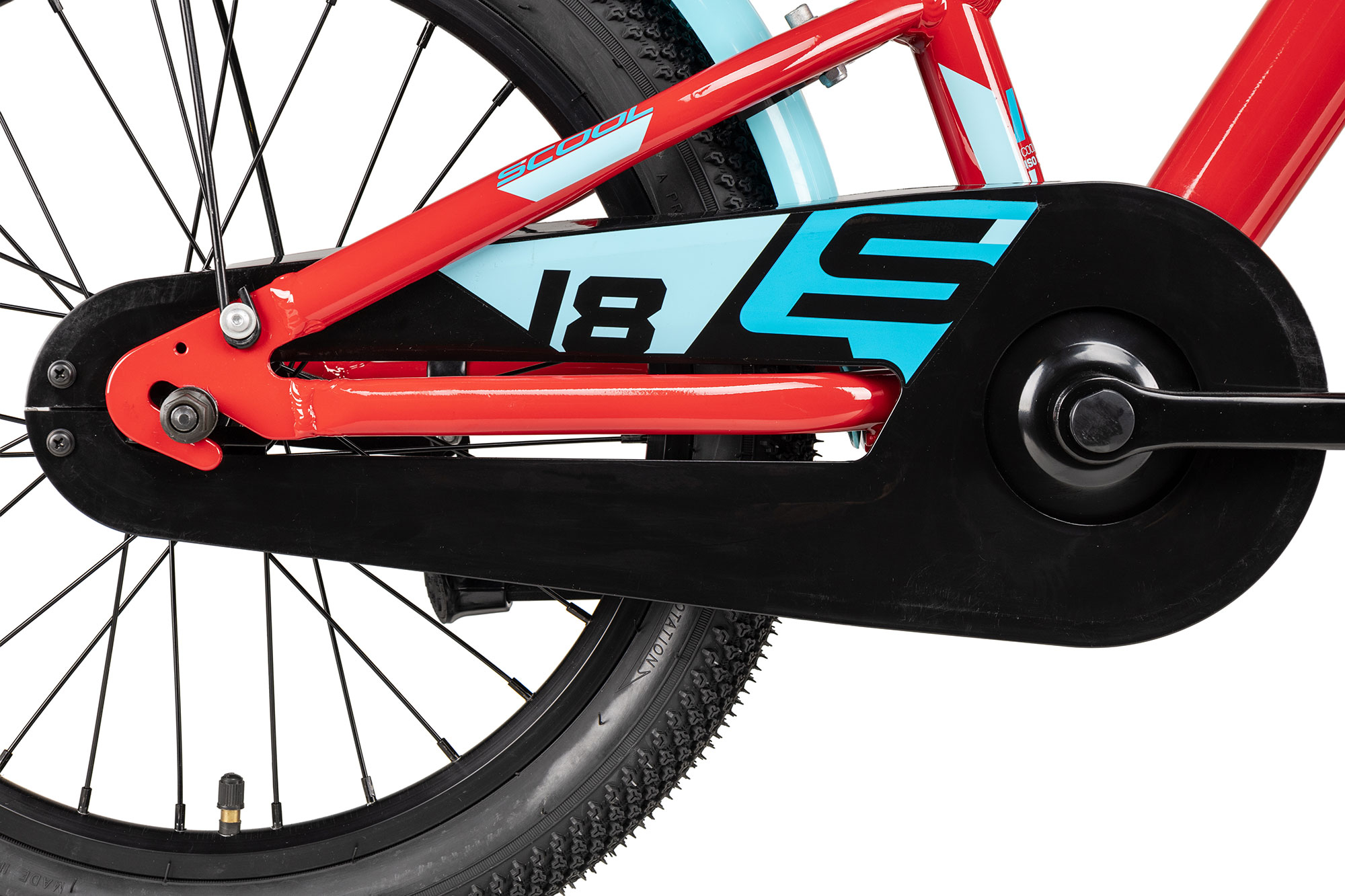 SCool XXlite 18-1S 26 cm | red/light blue | 18 Zoll