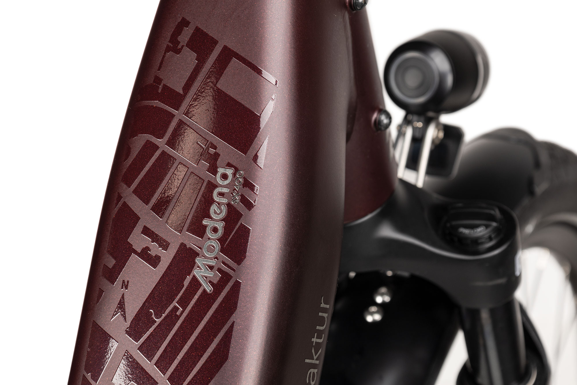 2R Manufaktur Modena SX 400 26 Wave 42 cm | burgundy pearl matt