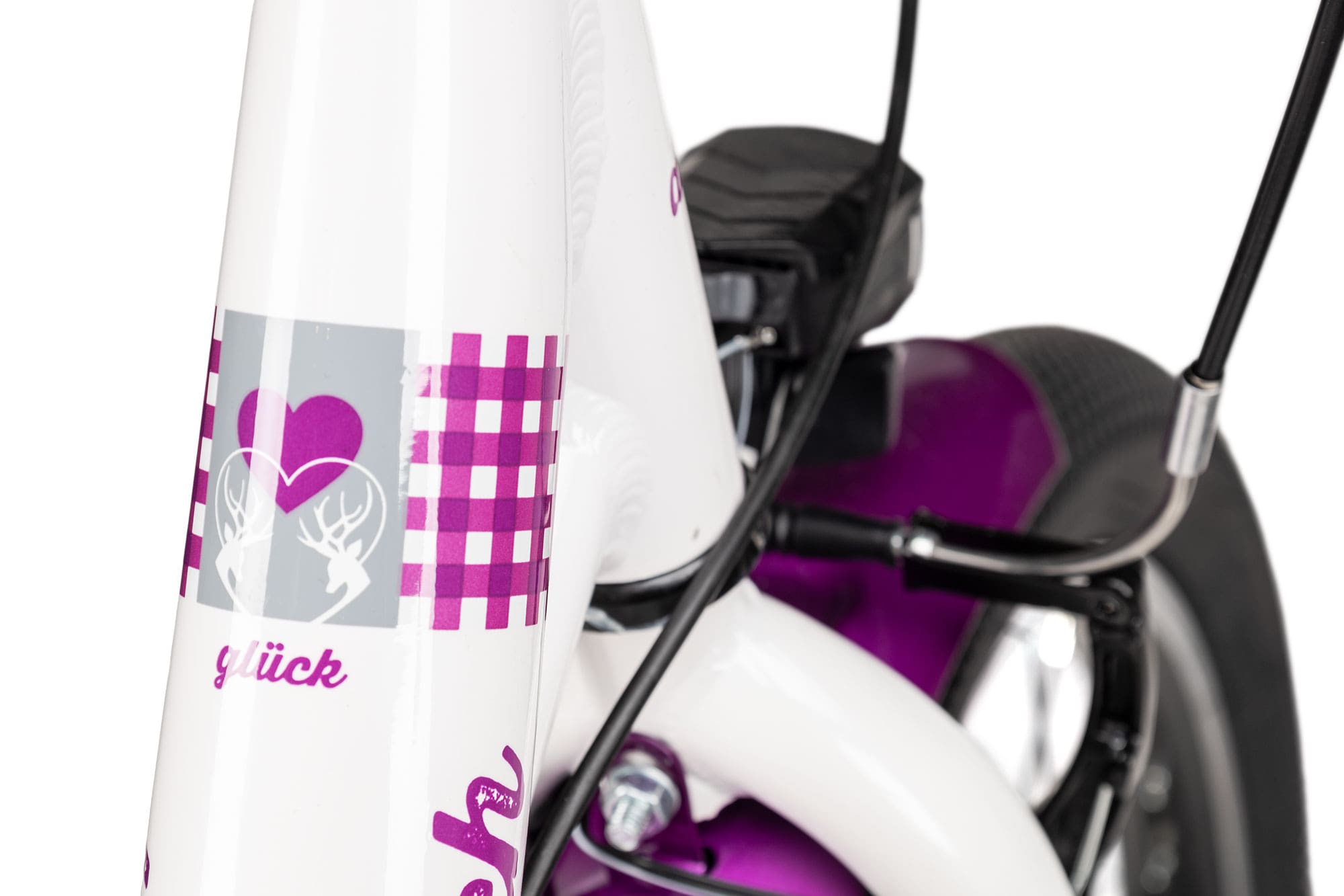 Almrausch GLÜCK 7 20 29 cm | shimmerwhite violet grey