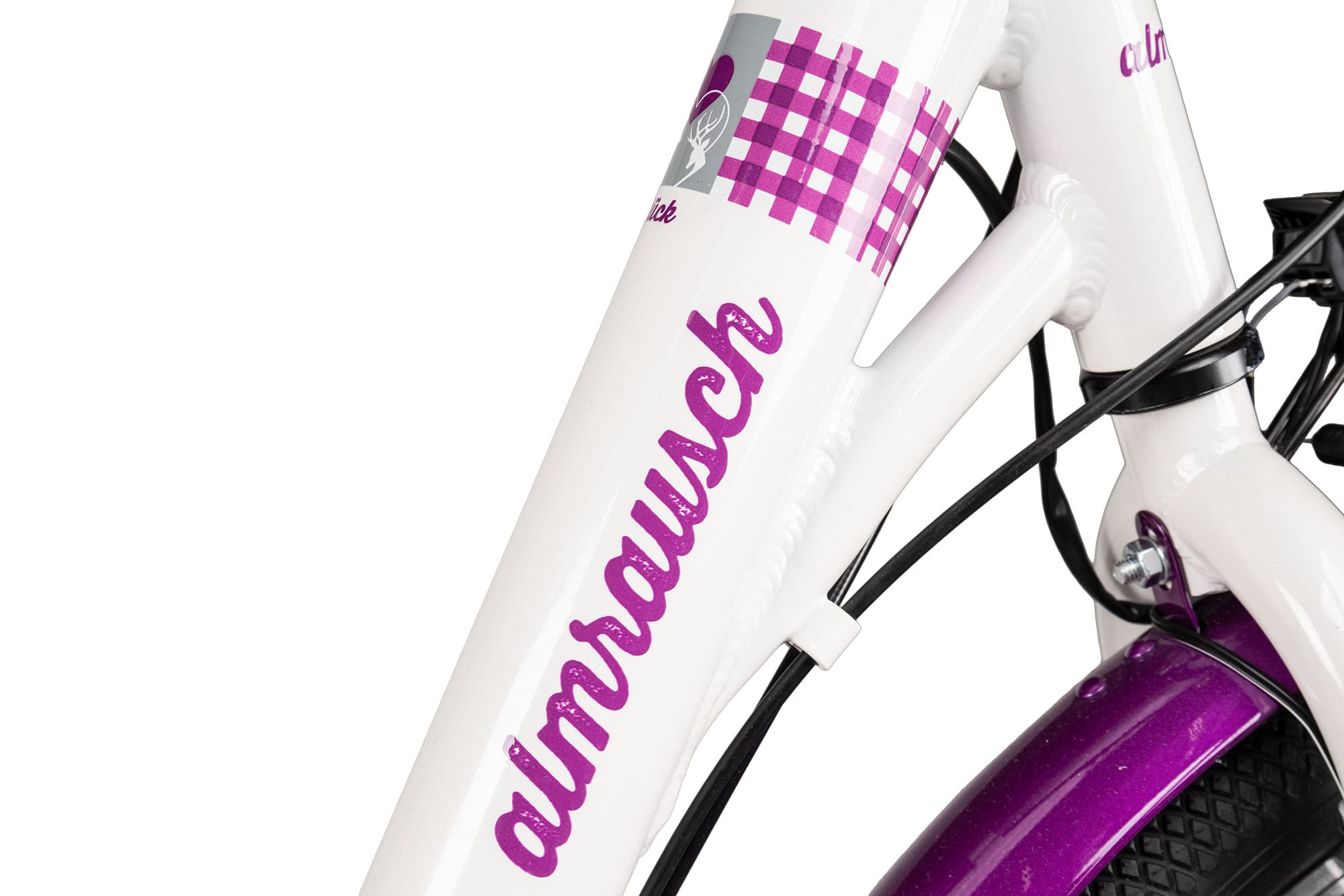 Almrausch GLÜCK 7 24 34 cm | shimmerwhite violet grey