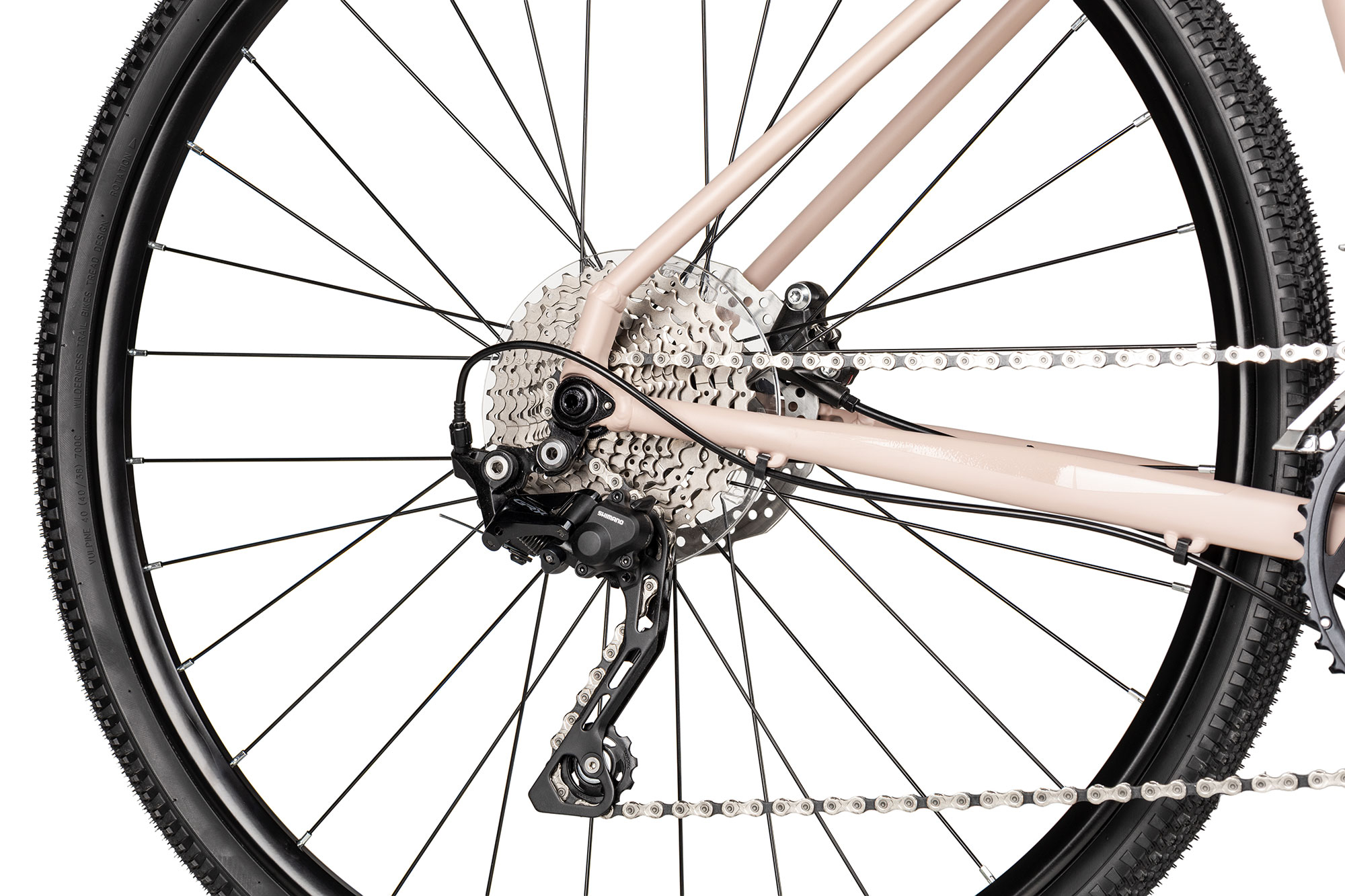Axess CREED SPORT 49 cm | dusty rose matt