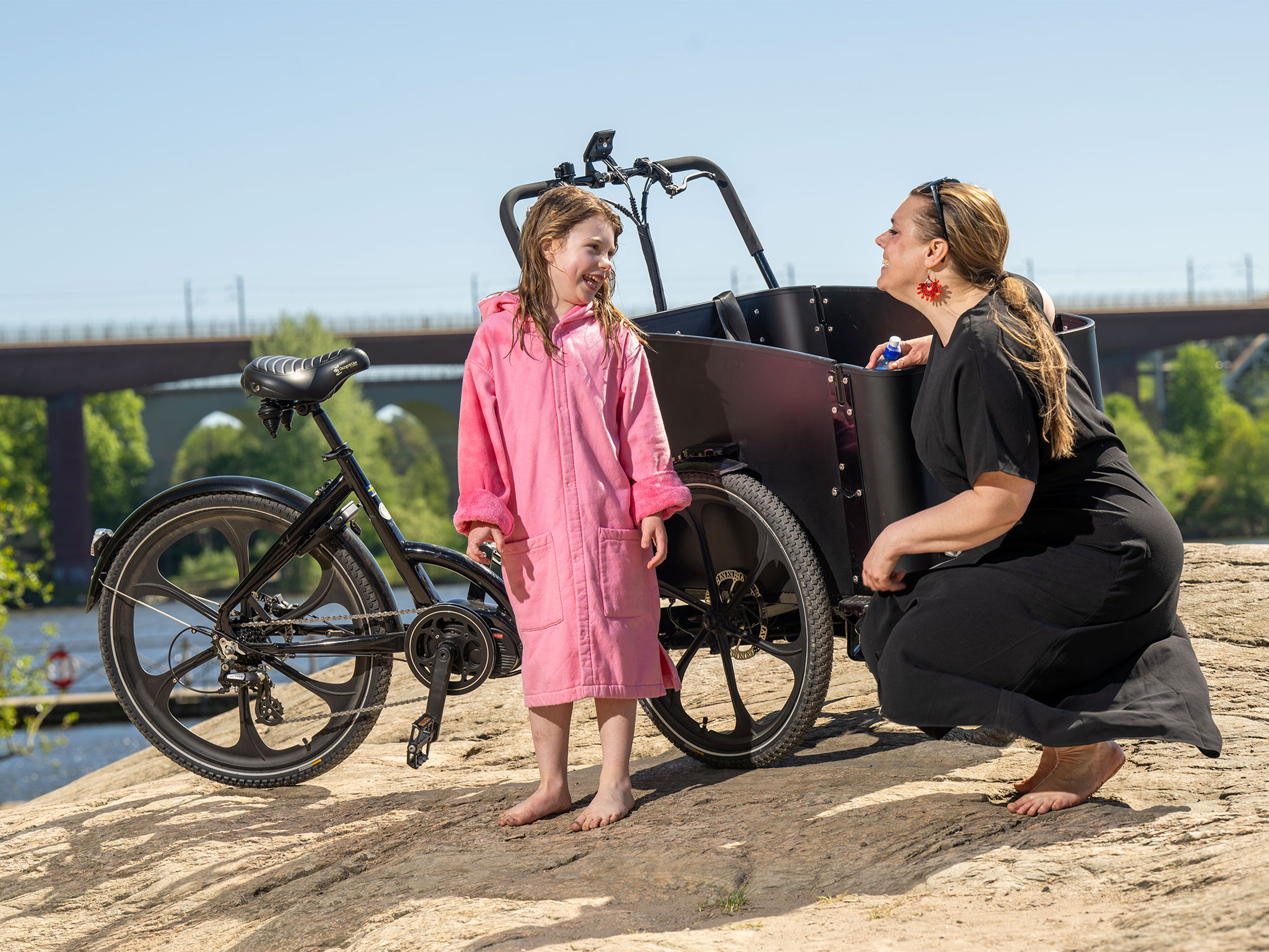 Cargobike of Sweden DeLight unisize | schwarz