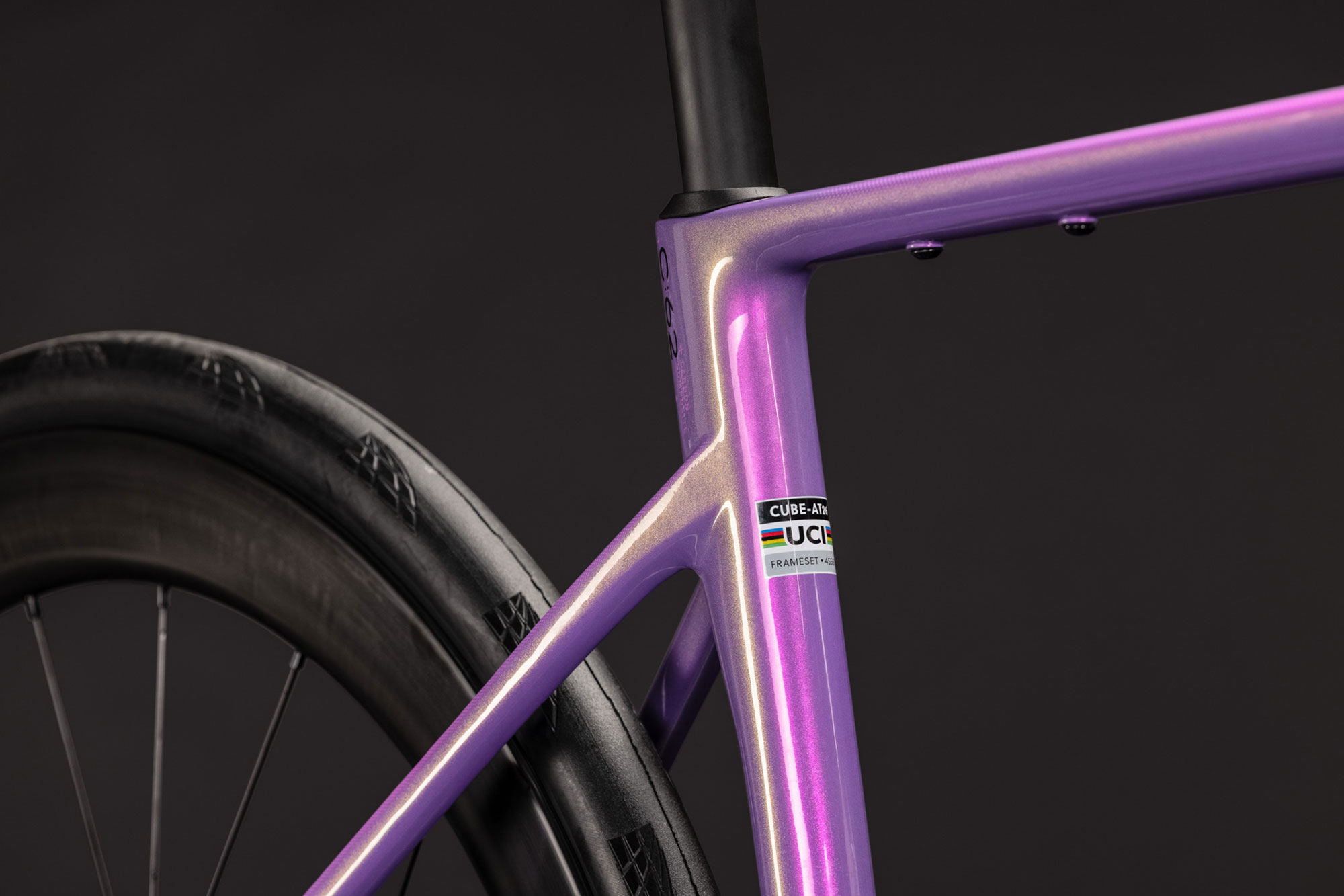 Cube Attain C:62 SLT 2027 47 cm | cosmicpurple´n´black