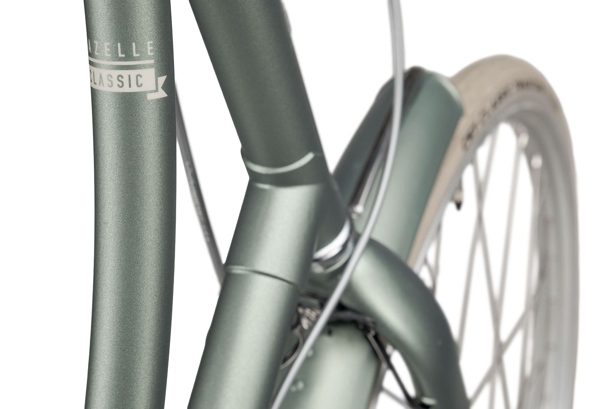 Gazelle Classic R3T Wave 2026 57 cm | moss green matt | 28 Zoll