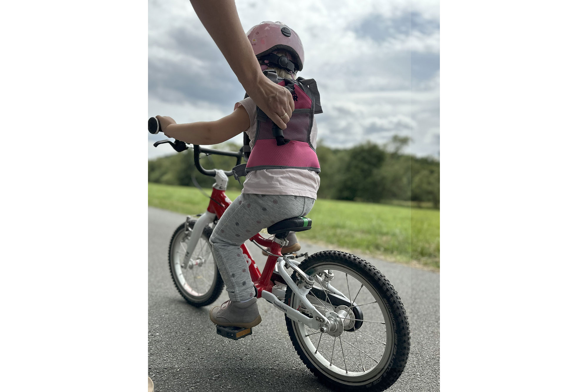 Little Biker Fahrradlernweste unisize | pink