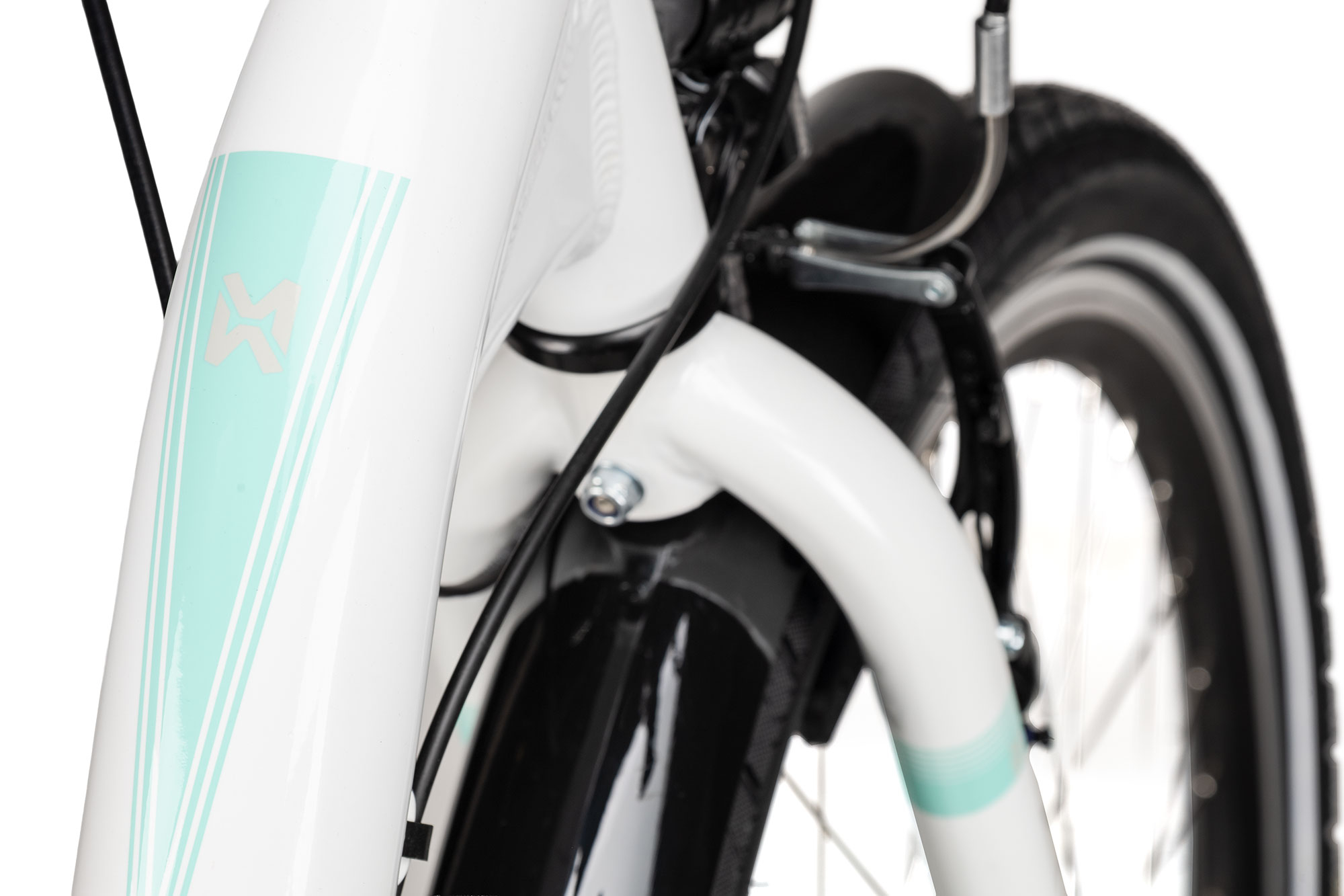 Maxim Malia 24 7 Wave 34 cm | shiny white/turquoise grey