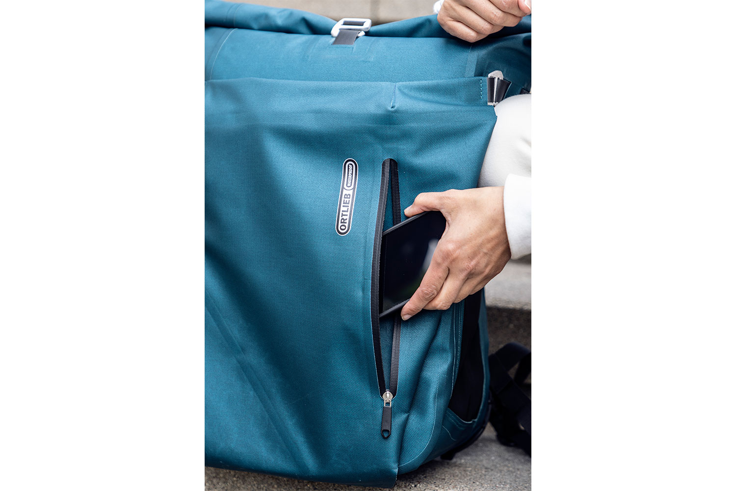 Ortlieb Vario PS QL2.1 Rucksack 26 Liter | petrol