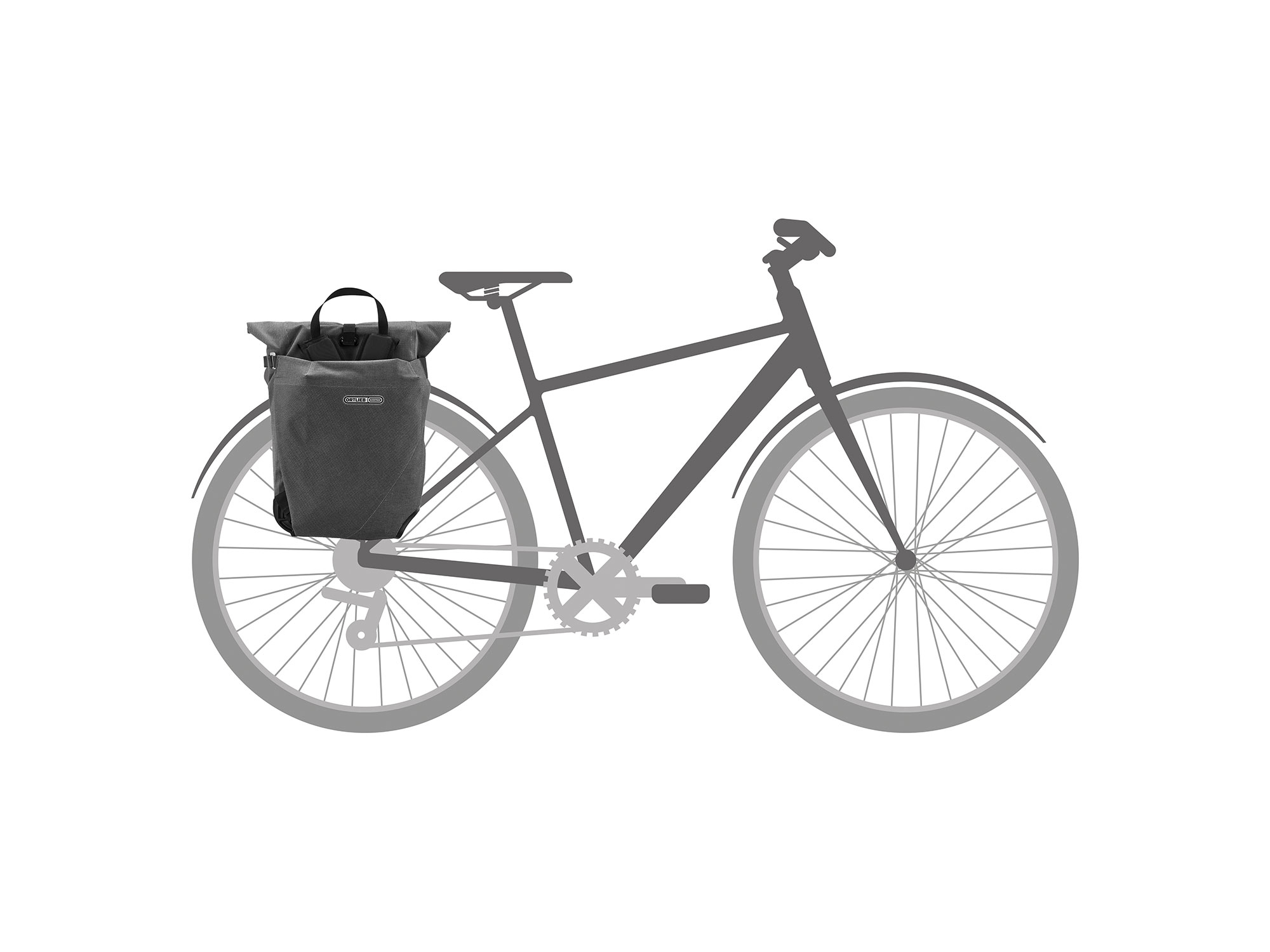 Ortlieb Vario Urban Rucksack 20 Liter | pepper