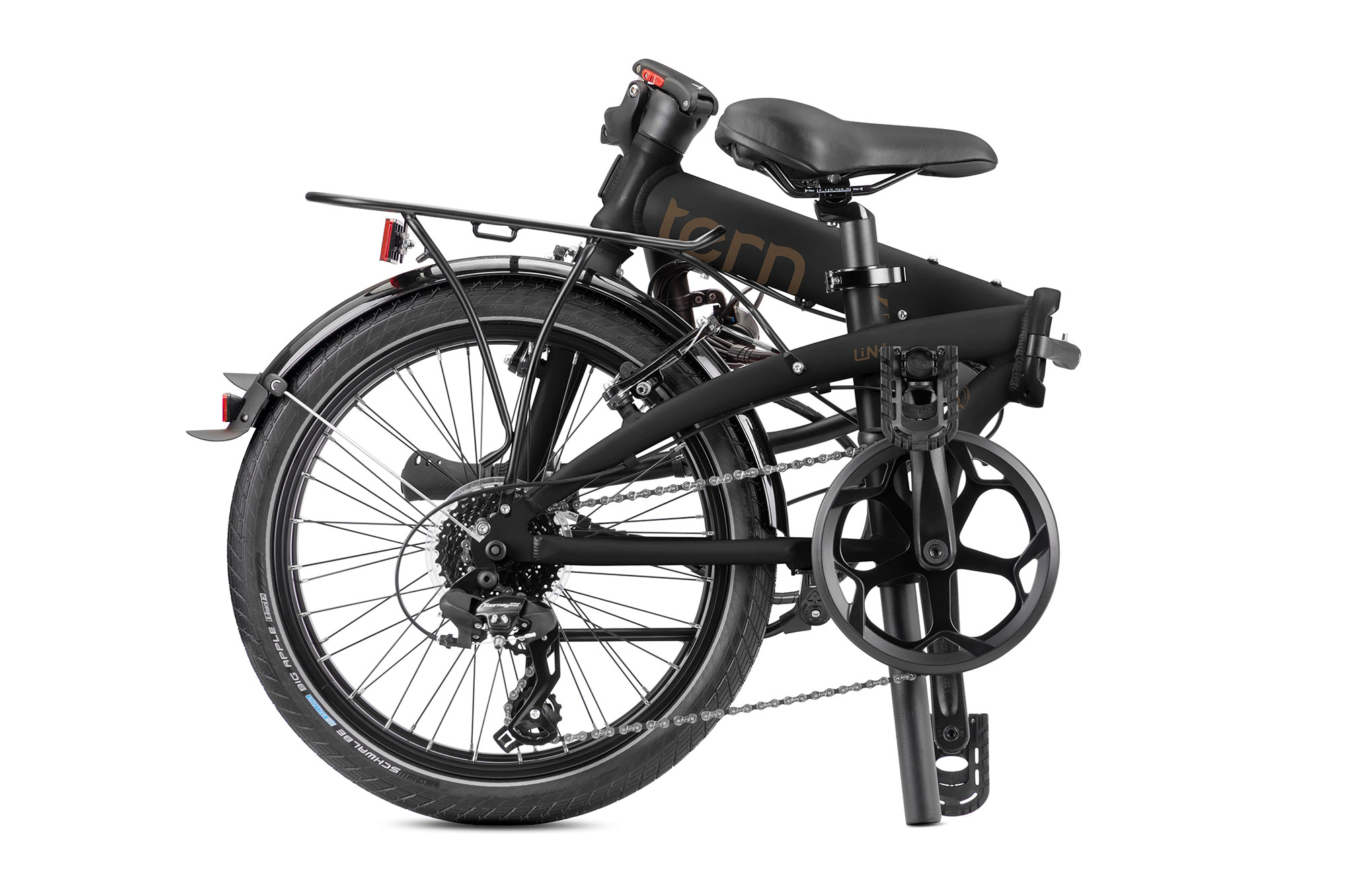 Tern Link C8 DR 2027 unisize | satin charcoal black/taupe