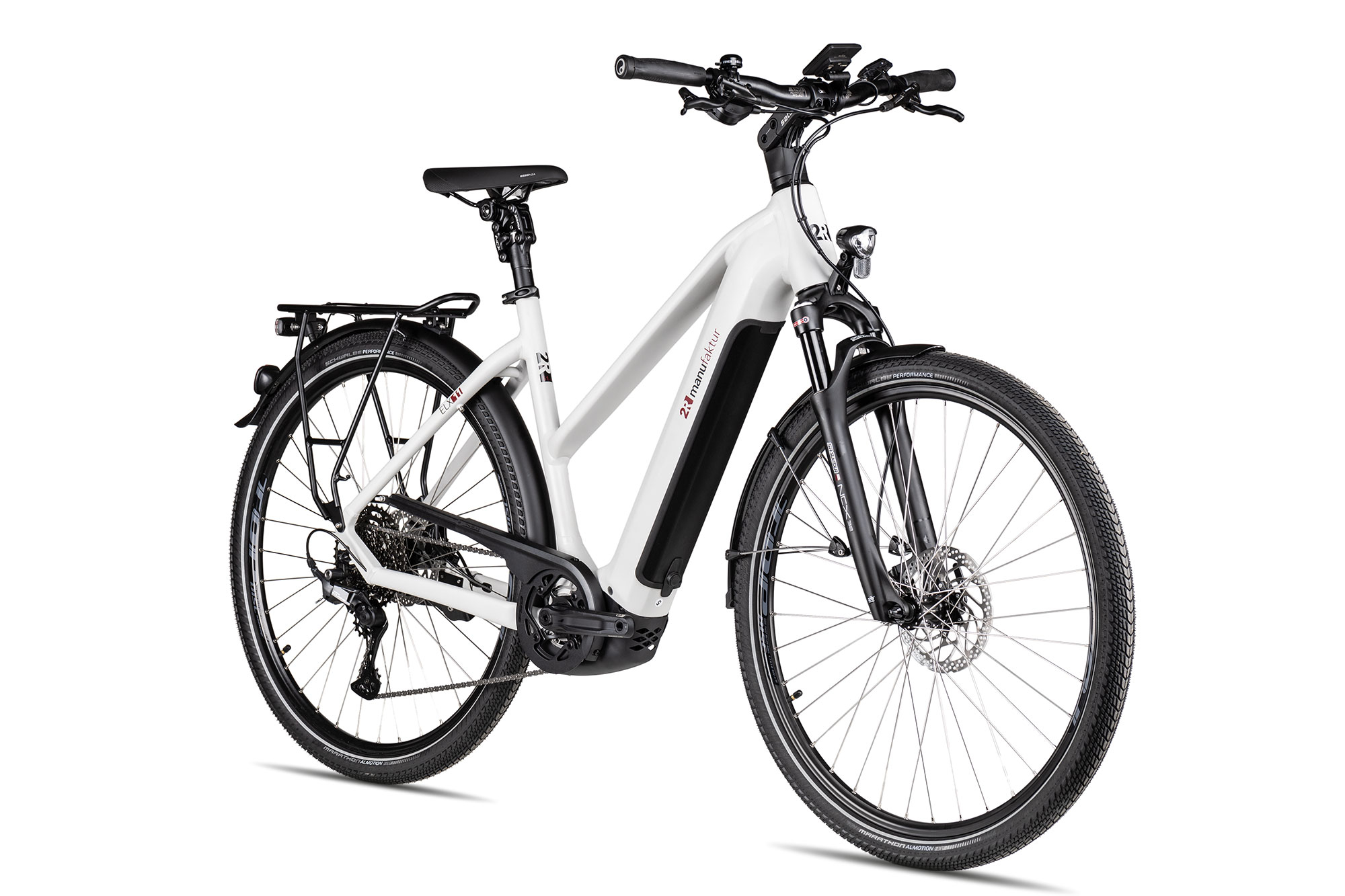 2R Manufaktur ELX 11 Trapez 51 cm | telegrey matt/purple red