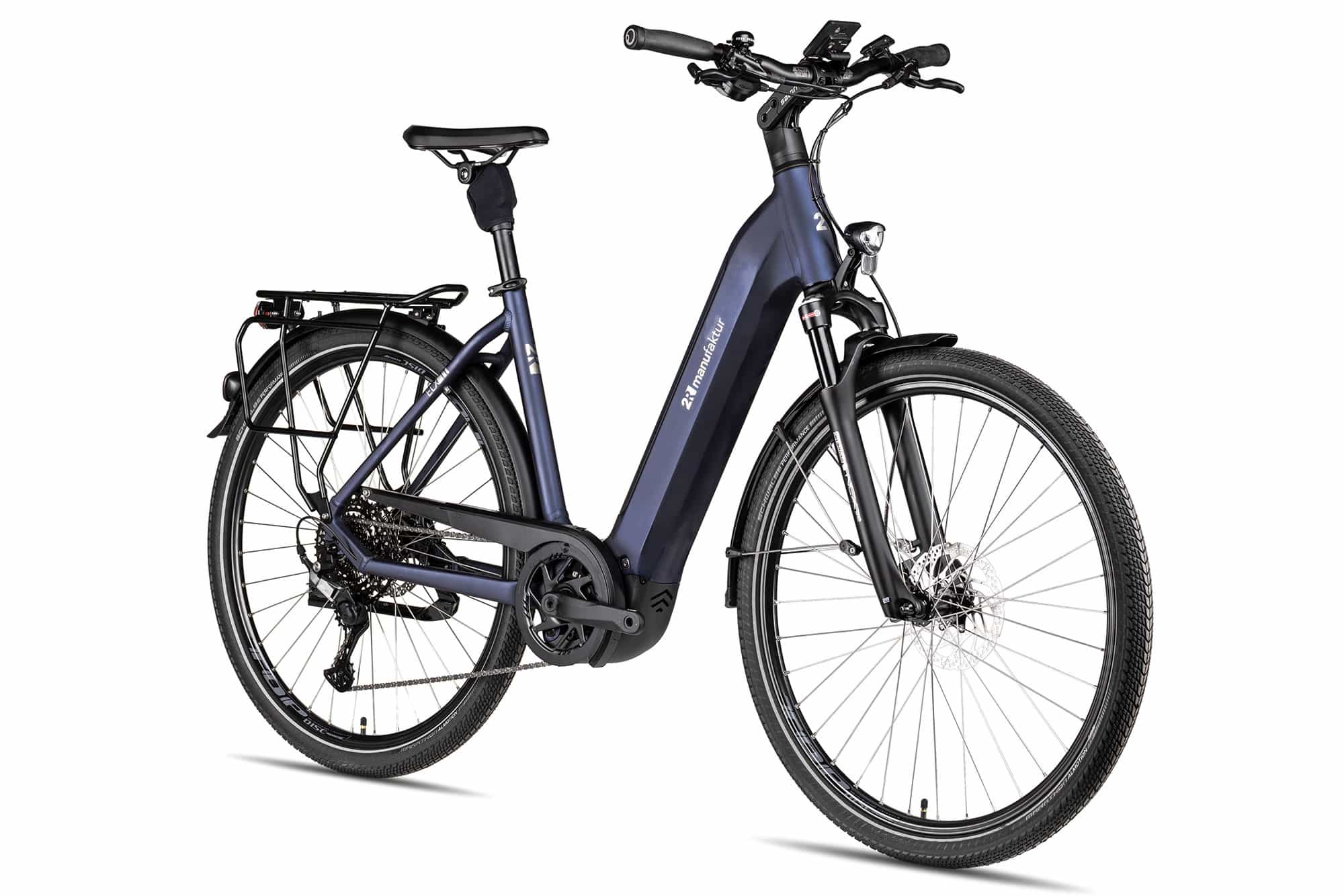 2R Manufaktur ELX 11 Wave 51 cm | blauschwarz matt/silber/titan