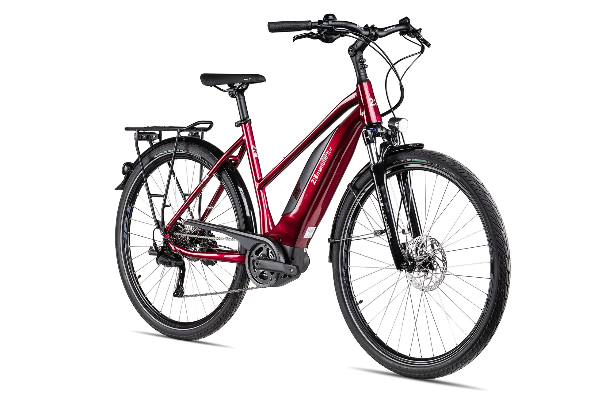 2R Manufaktur ELX 9 Trapez 56 cm | parisienne red/champagne/white