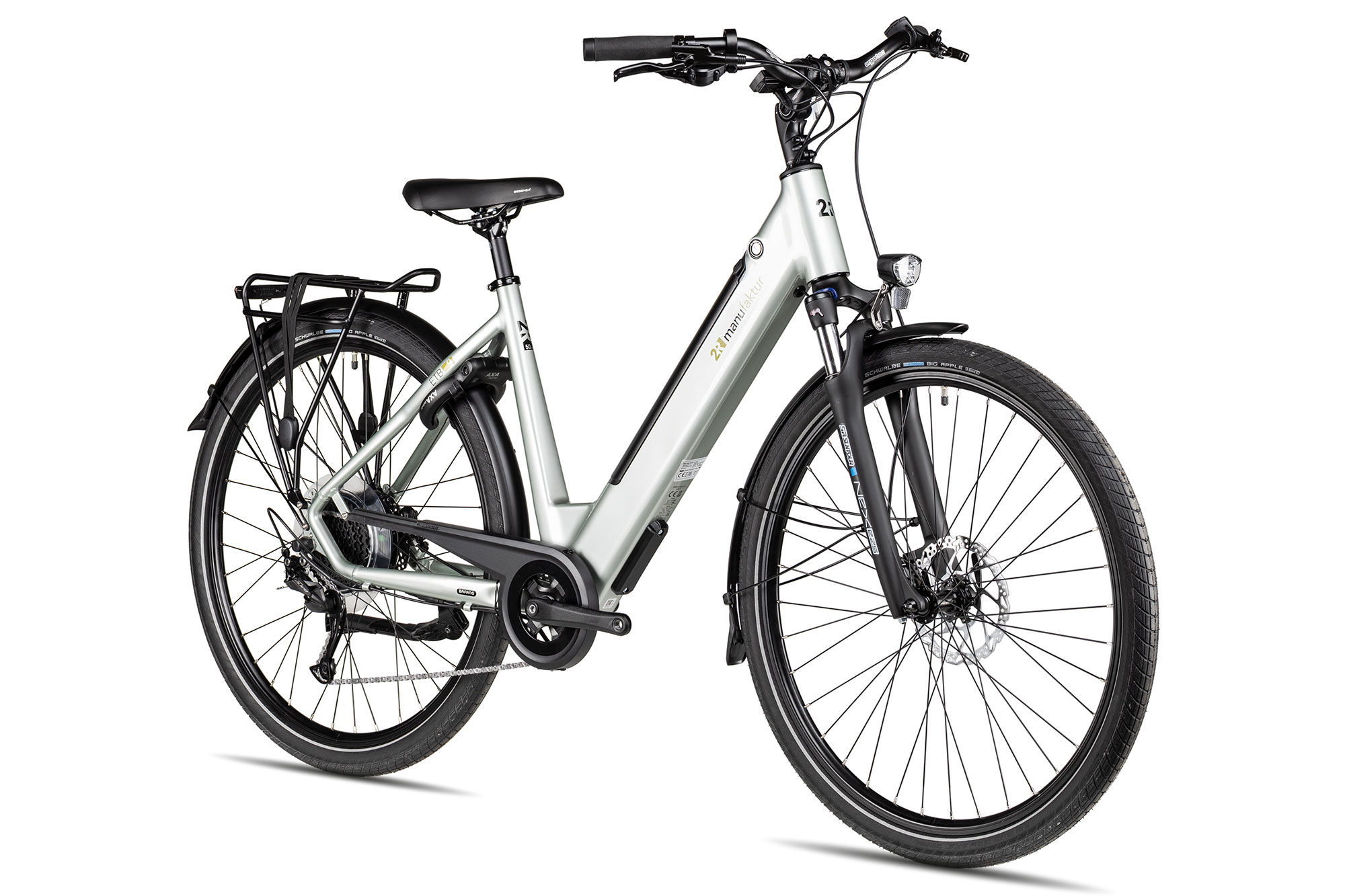 2R Manufaktur ETB 9 Wave 50 cm | silver-green