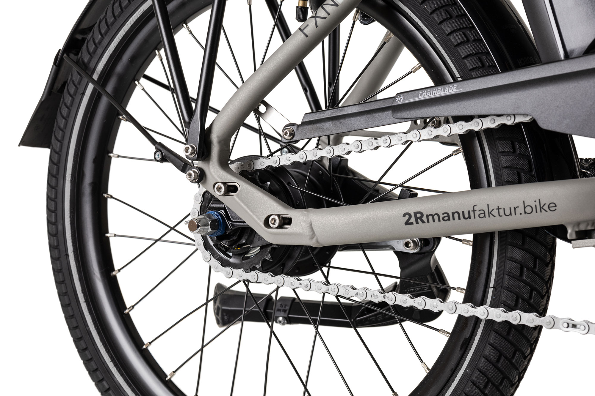 2R Manufaktur FXN8 unisize | grey matt