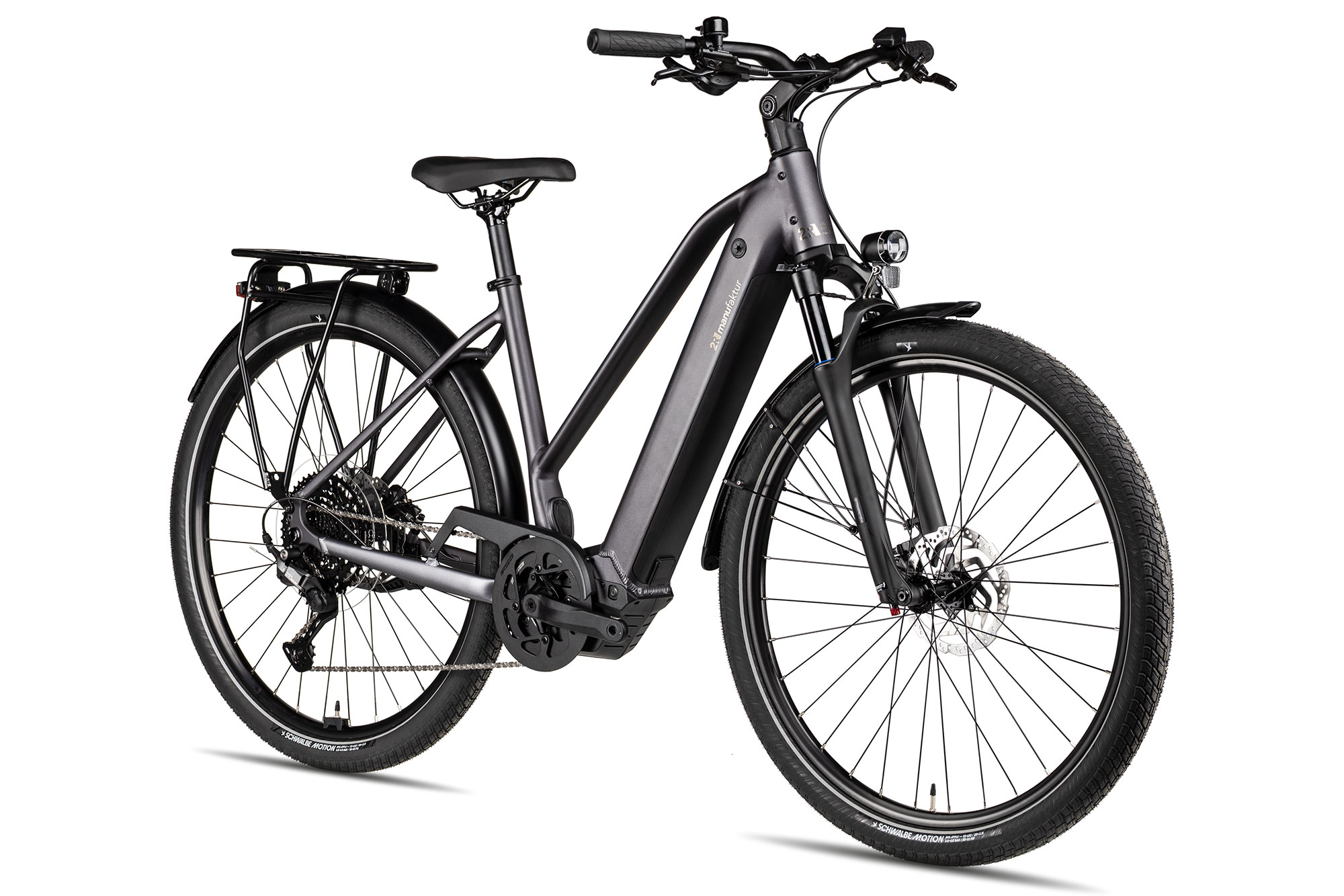 2R Manufaktur Modena PX 800 Trapez 56 cm | metallic grey matt