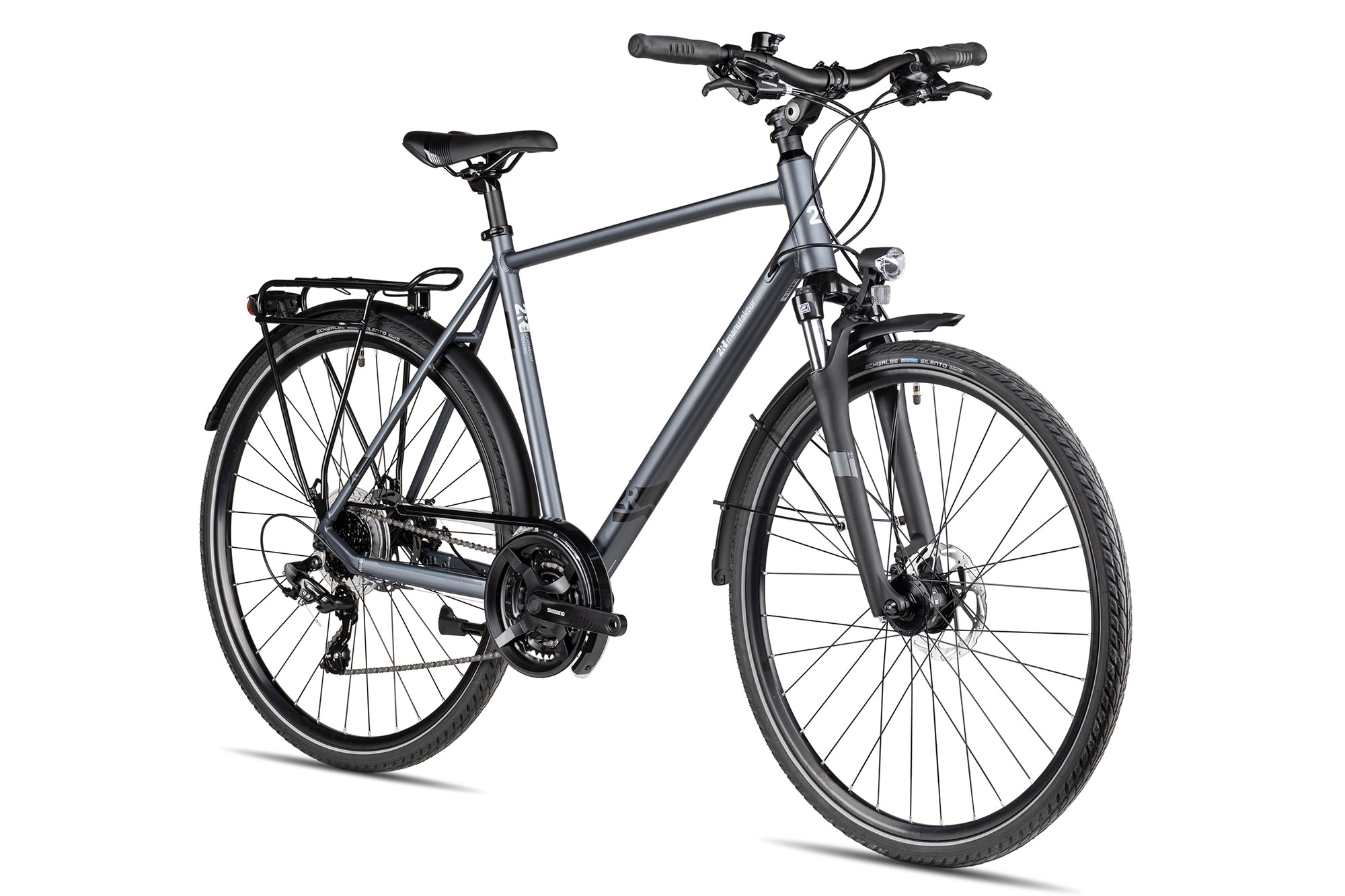 2R Manufaktur TRS GO 56 cm | dark grey matt/grey black matt