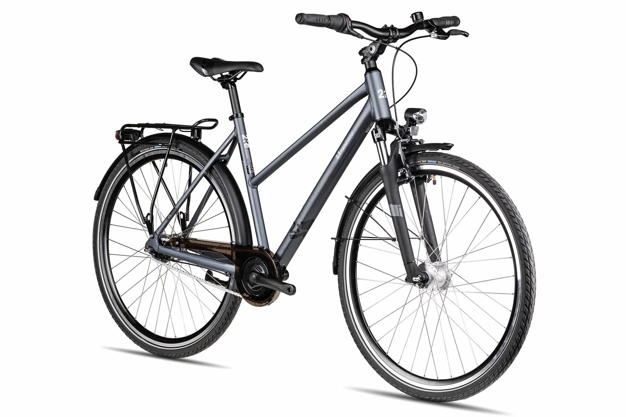 2R Manufaktur TRS NEX Trapez 56 cm | dark grey matt/grey black matt