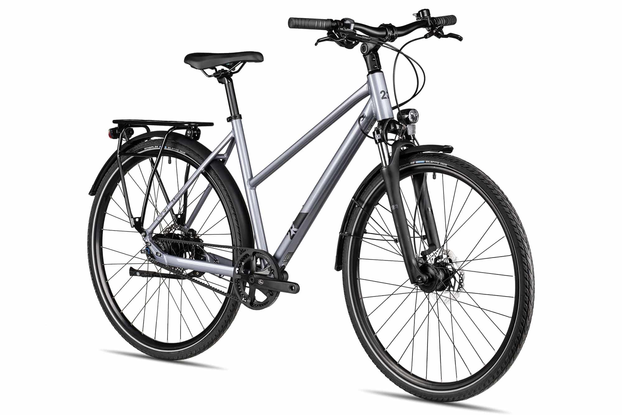 2R Manufaktur TRX TWO Trapez 56 cm | metallic dark grey