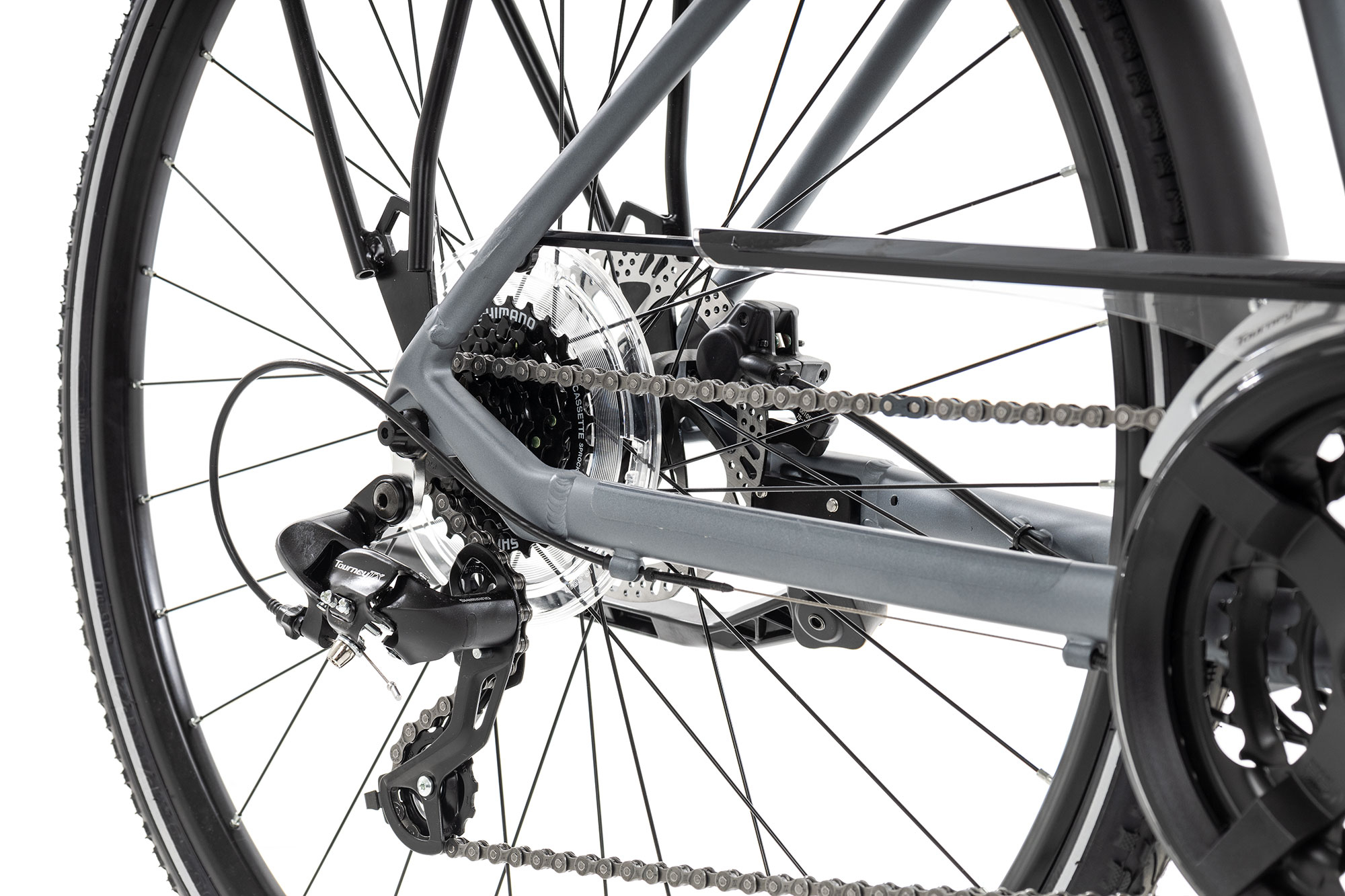 2R Manufaktur TRX21 Trapez 56 cm | matt grey | 28 Zoll