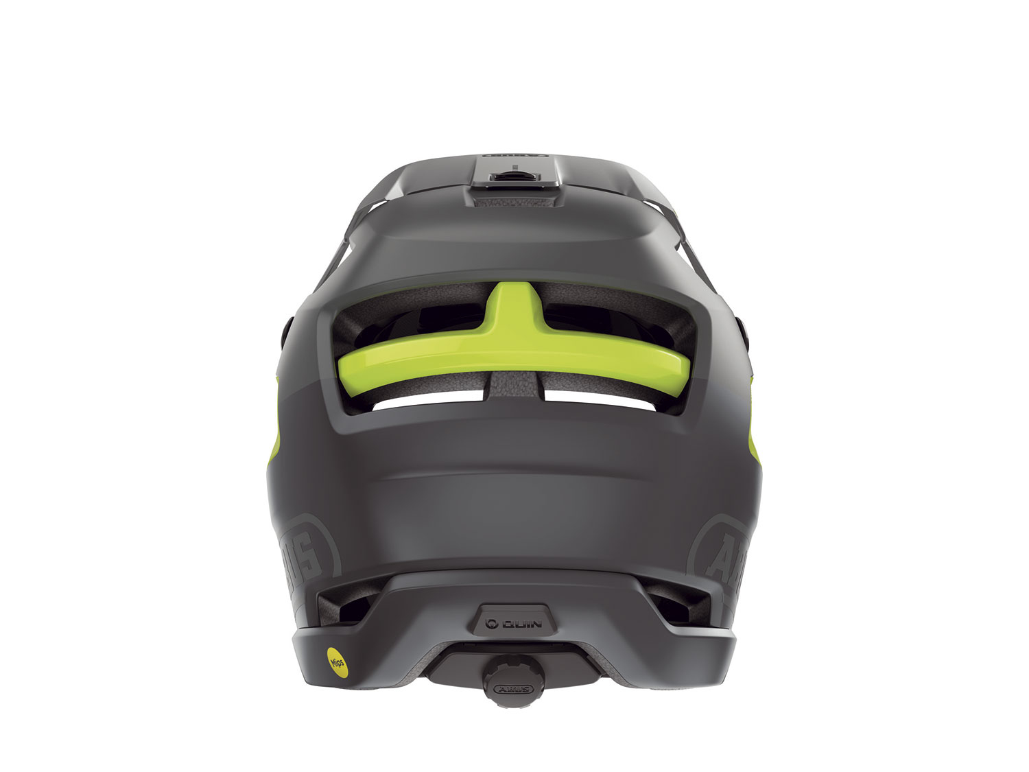 Abus AirDrop Mips Fullface Helm 52-58 cm | concrete grey