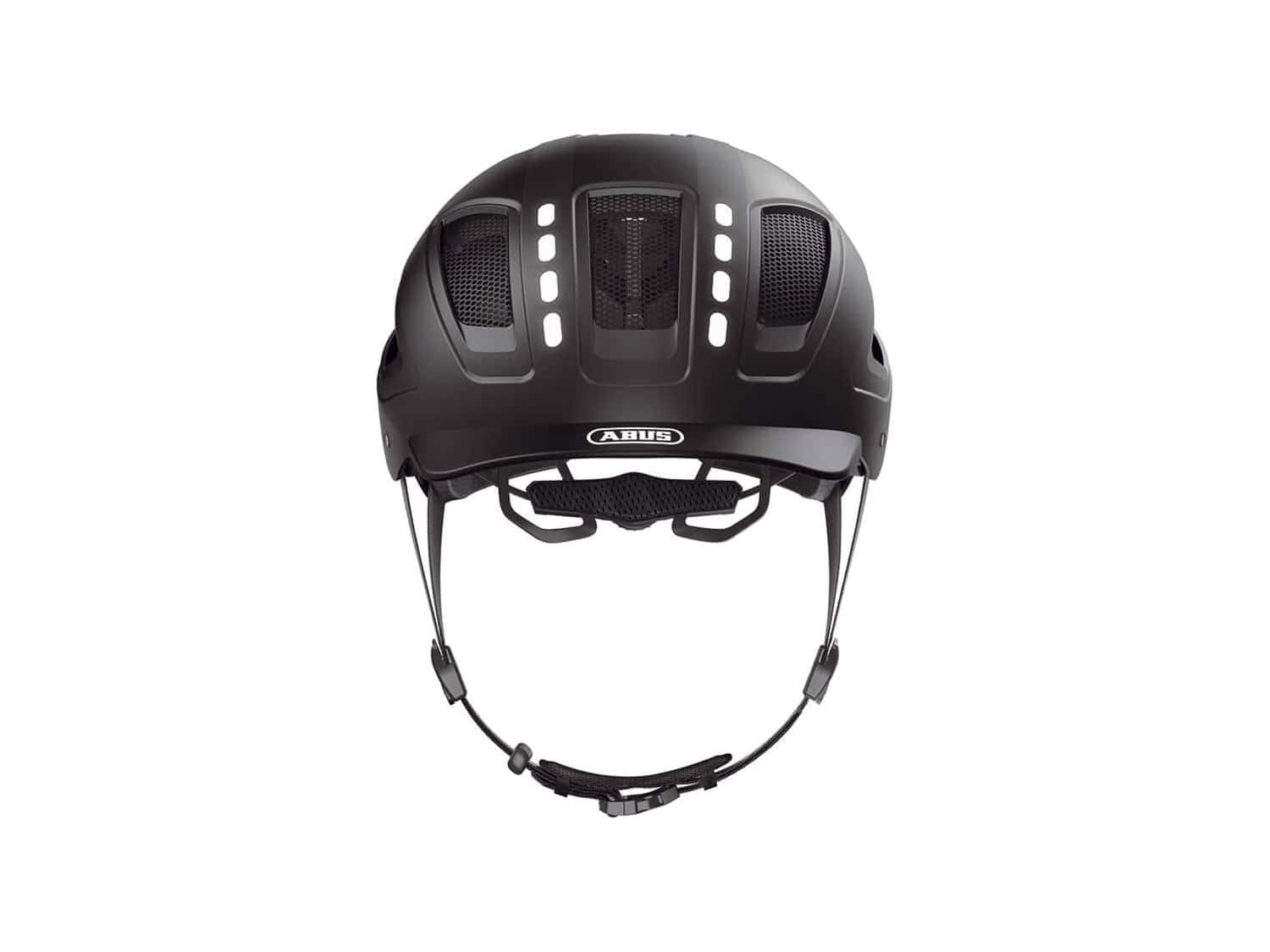 Abus Hyban 2.0 LED Helm 58-63 cm | signal black
