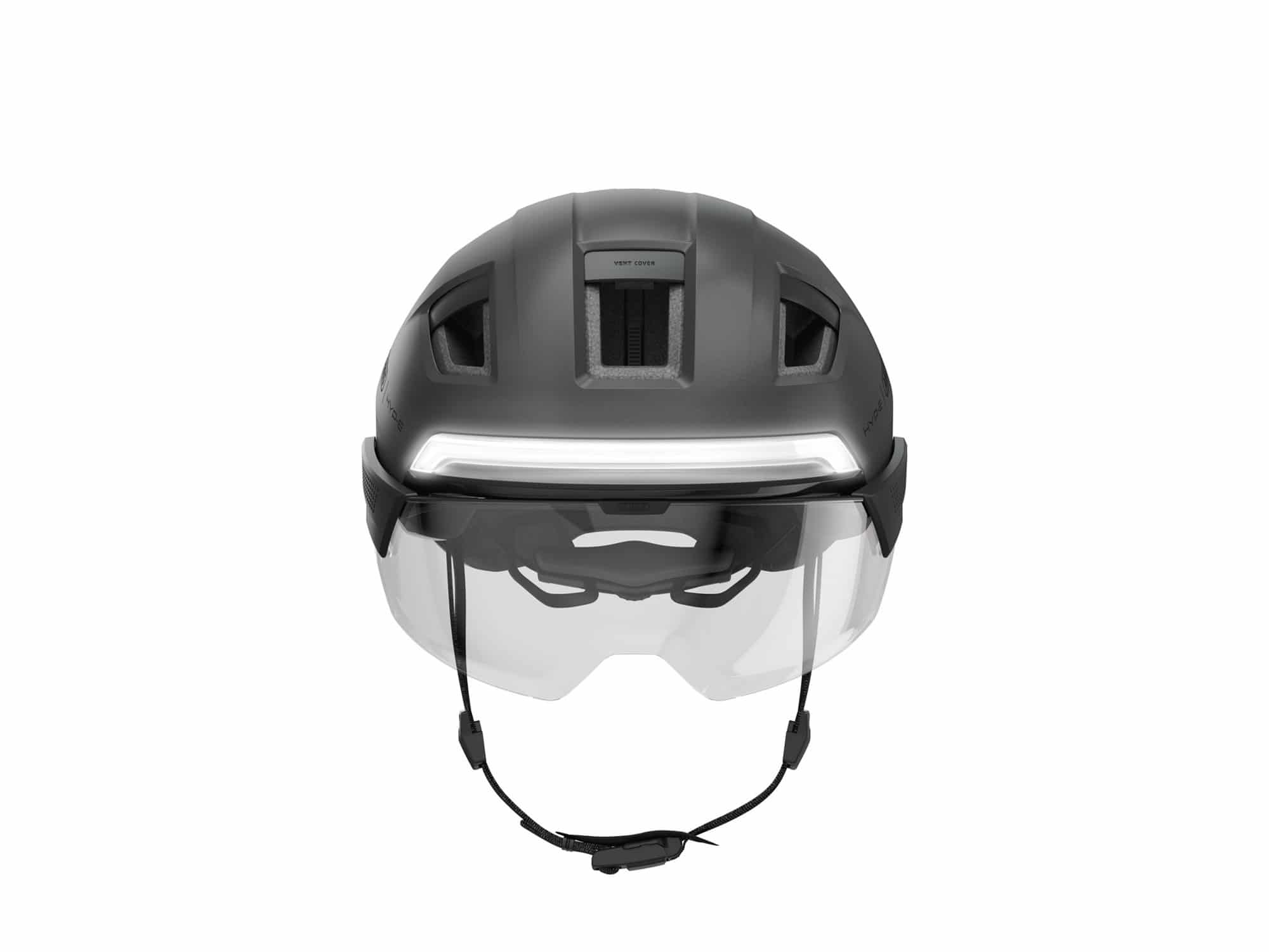 Abus Hyp-E BL.ACE Bremslicht E-Bike Helm 51-55 cm | volcano titan