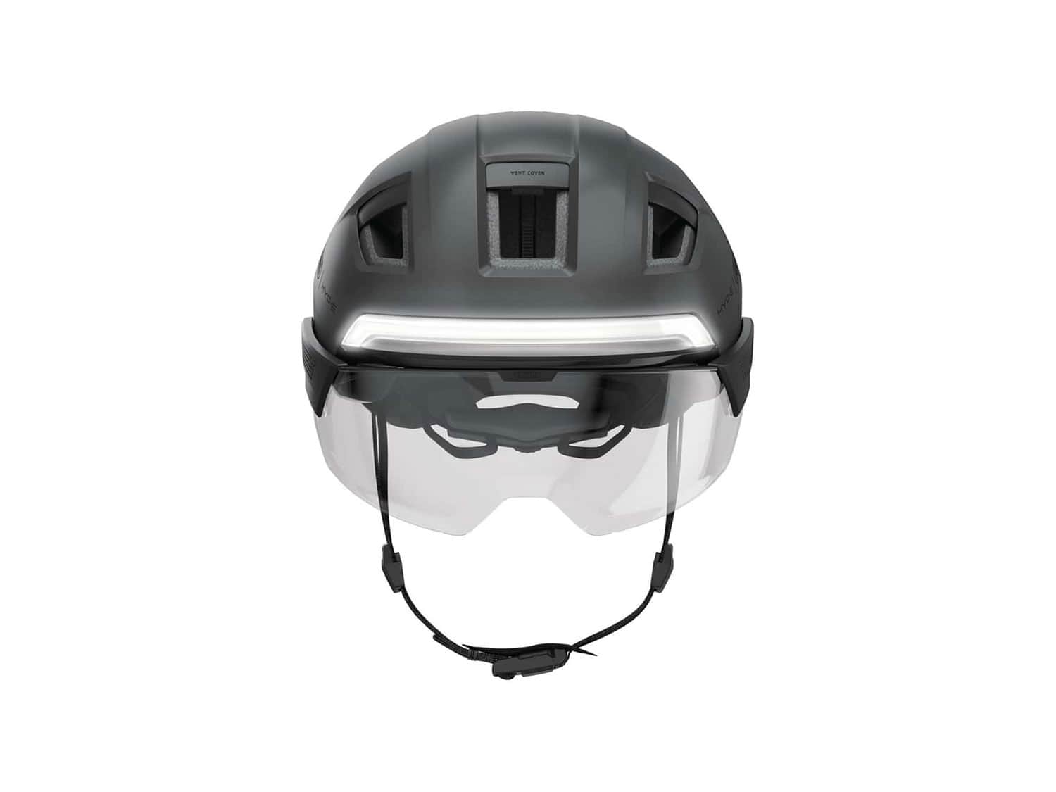 Abus Hyp-E BL.ACE Bremslicht E-Bike Helm 51-55 cm | volcano titan