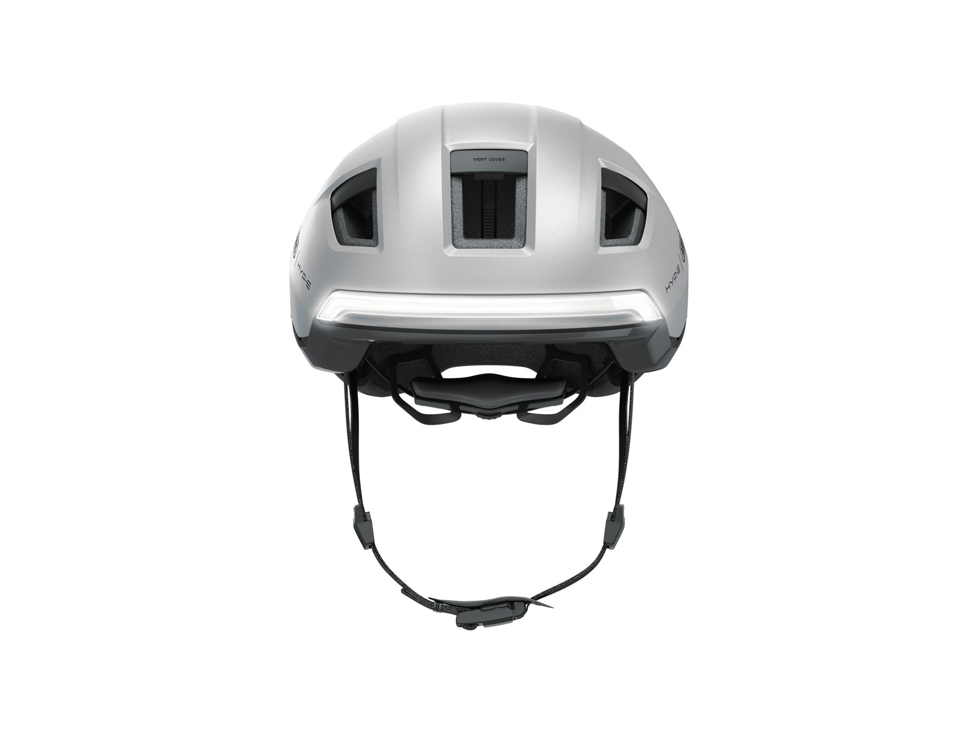 Abus Hyp-E Helm 51-55 cm | gleam silver
