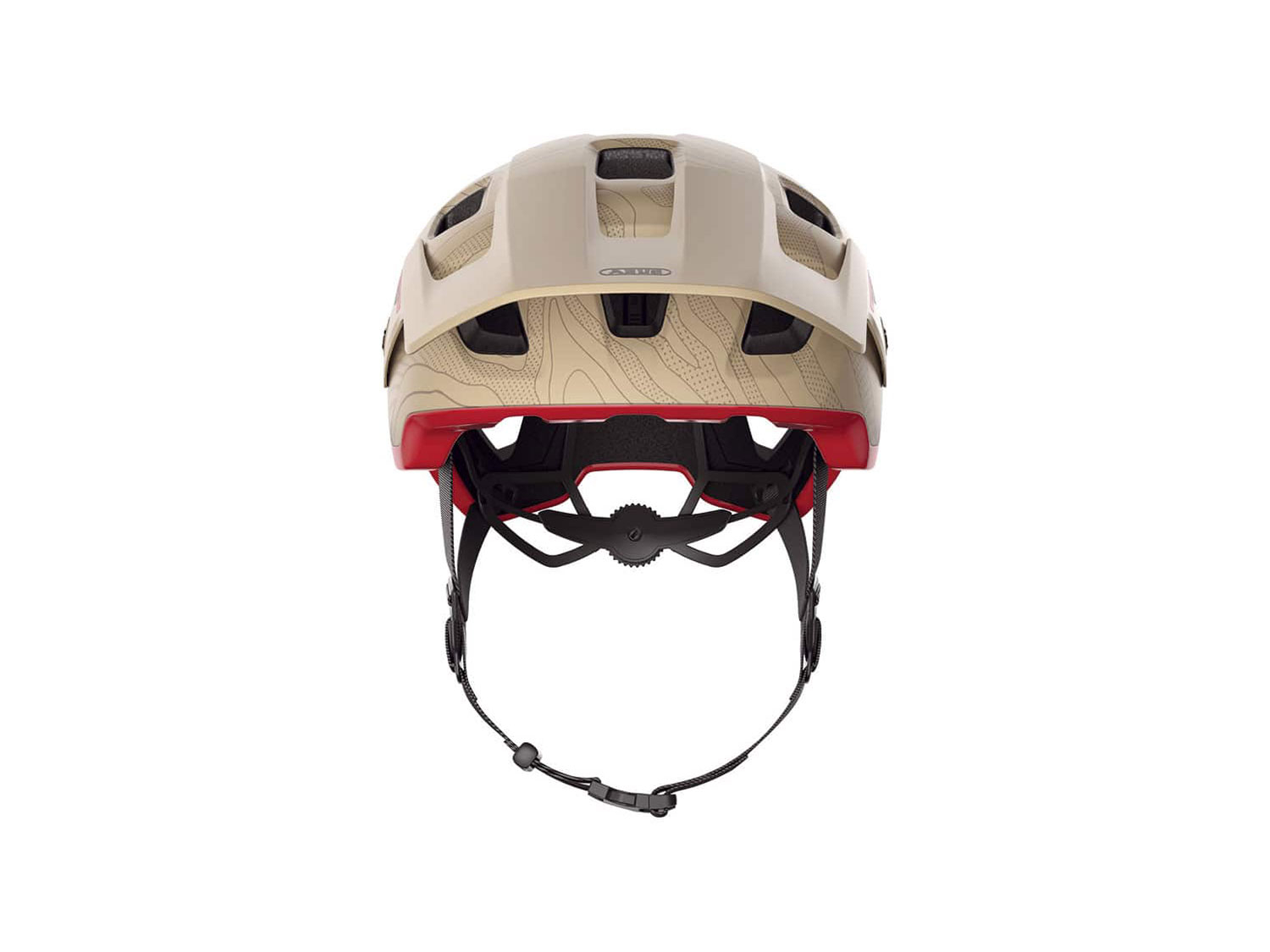 Abus MoDrop MTB Helm 51-55 cm | dusky camel
