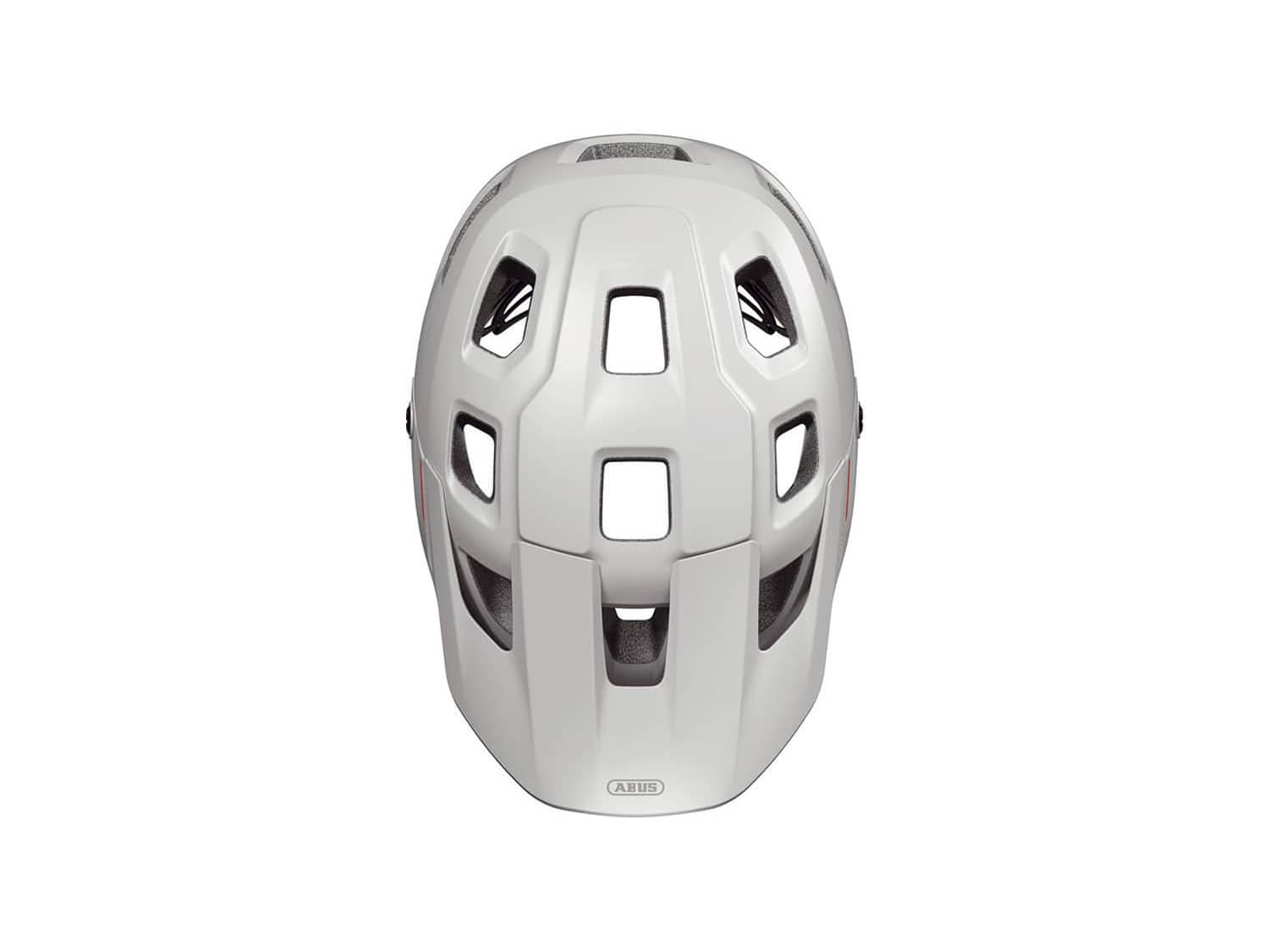 Abus MoDrop MTB Helm 57-61 cm | polar white