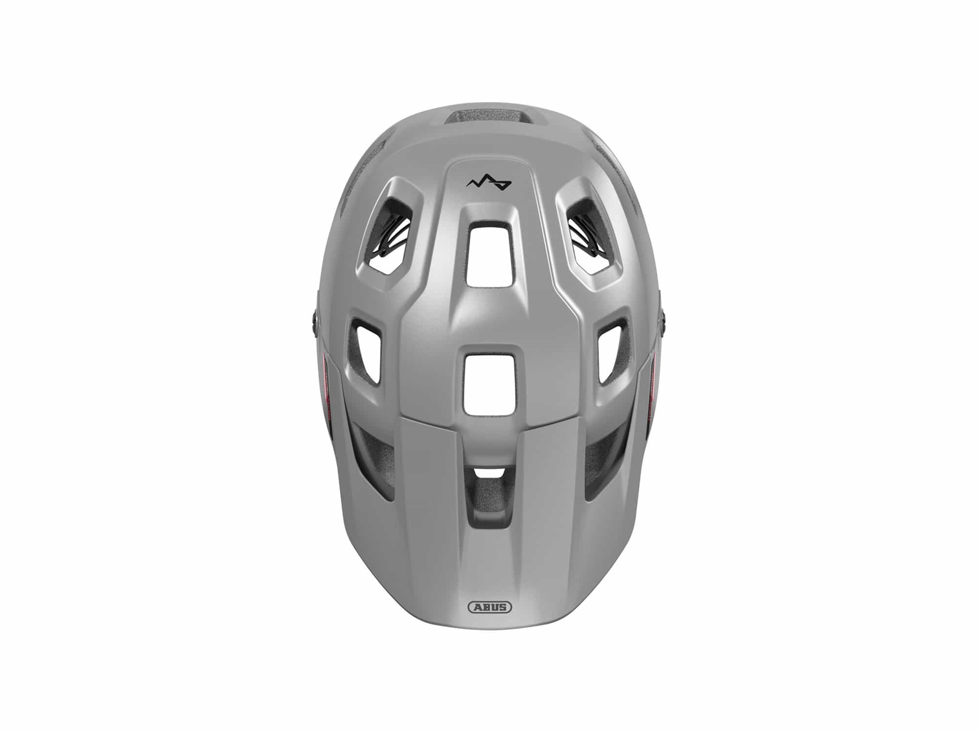 Abus MoDrop MTB Helm 54-58 cm | Ti silver